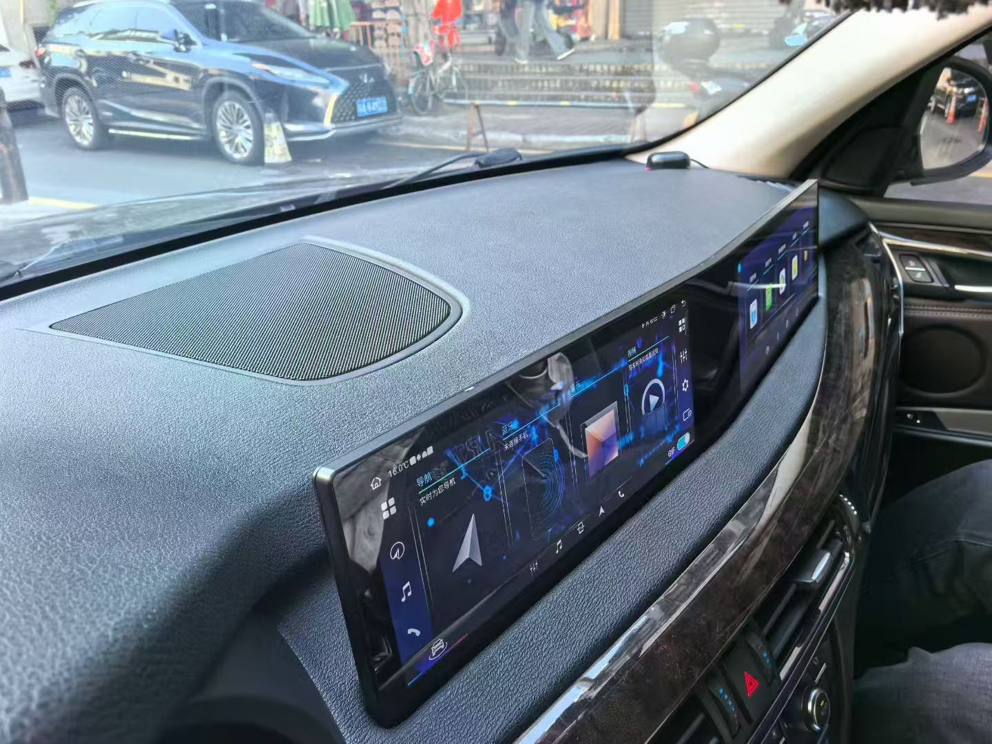 Dual Screen Android Car Radio Screen Head Unit GPS For BMW X5X6 F15 X6 F16 14-18