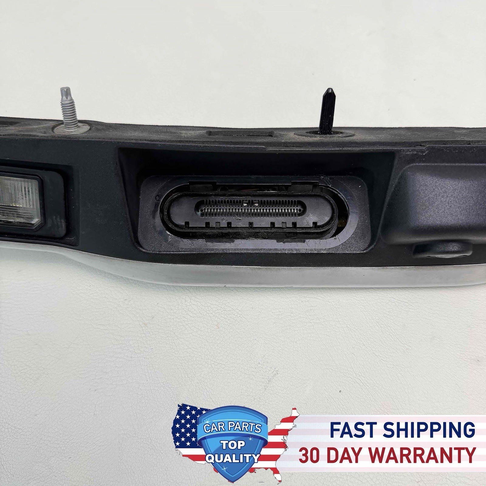 2016-2018 Fiat 500x Rear Trunk Satin Chrome Lid Molding w/ Camera OEM 6QZ04U00AA