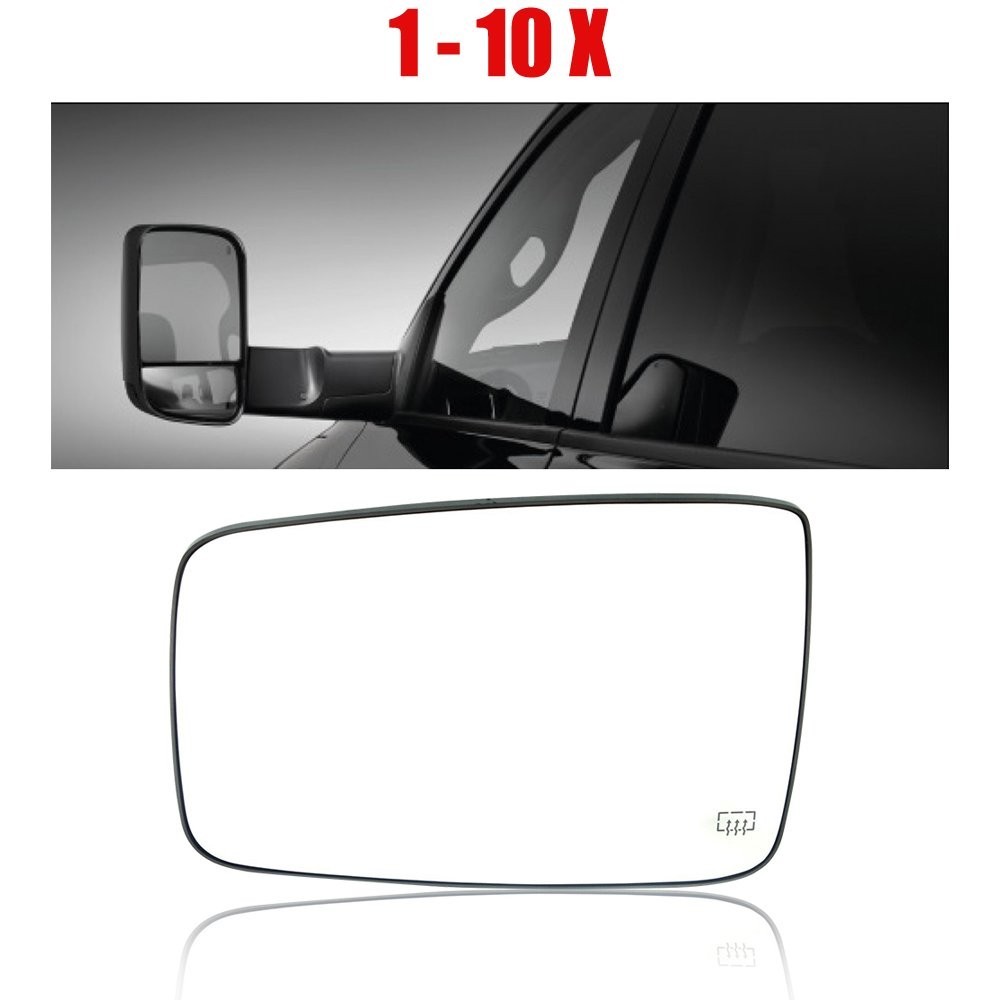 1-10X Outer Glass Mirror Signal Power Heated Driver Side for Ram Dodge 1500 2500