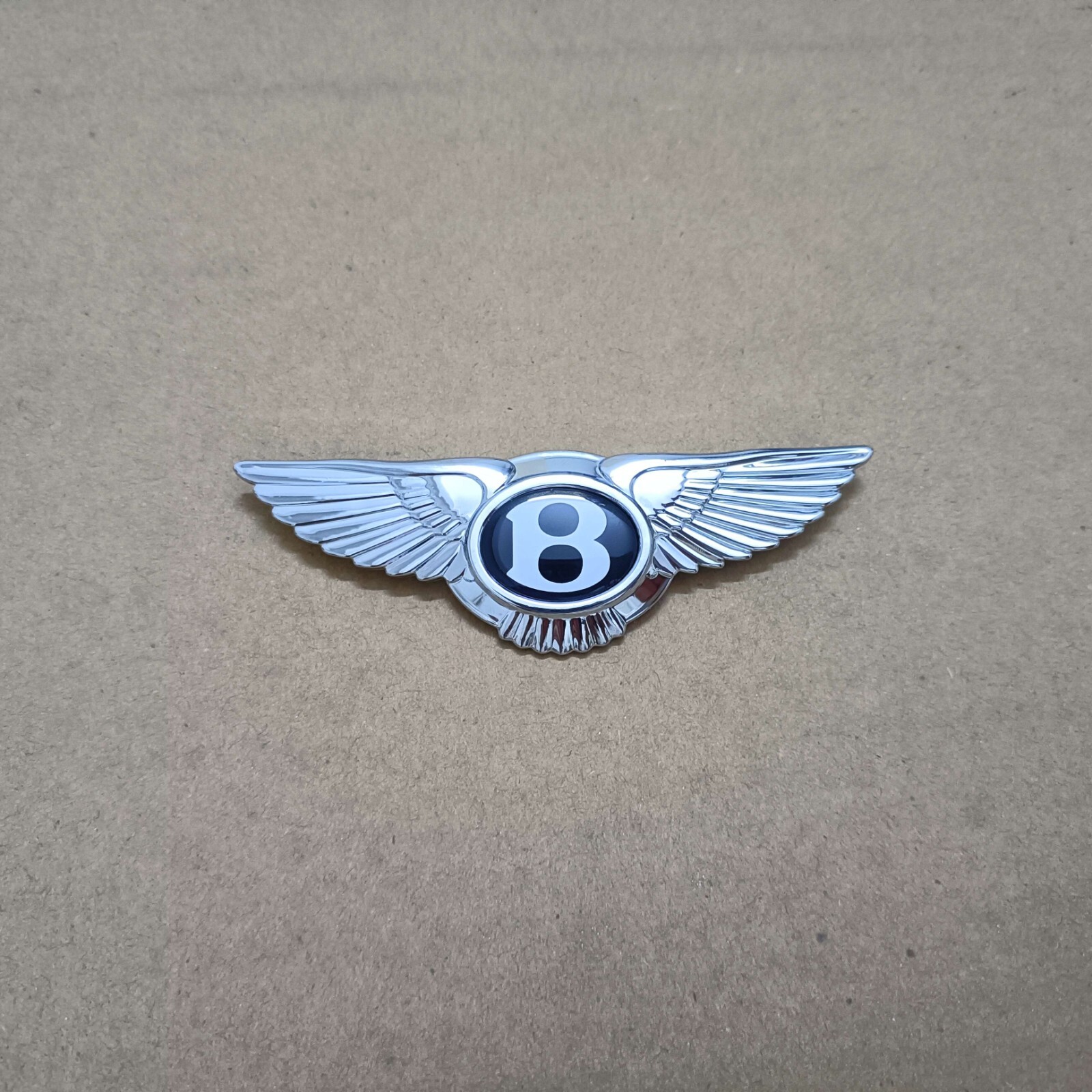 Bentley Emblem Badge Steering Wheel Airbag 91.1mmx29.4mm