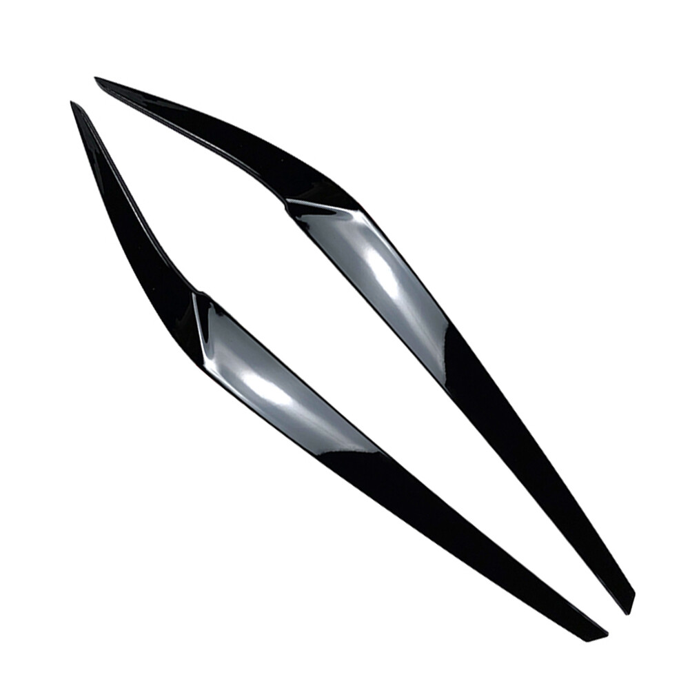 Front Headlight Eyebrow Eyelid Cover Trim For BMW 5 Series G30 G31 G38 F90 M5