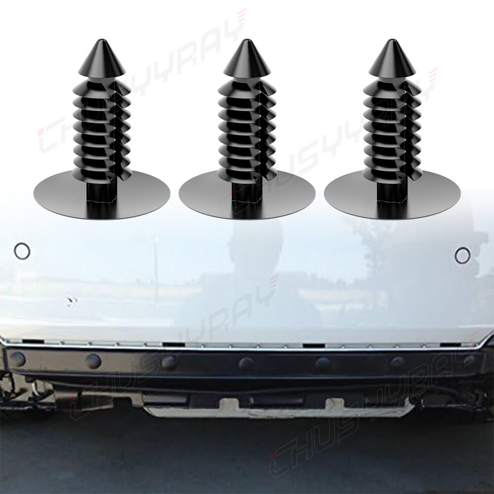 100 PCS Set Bumper Fender Liner Push Type Retainer Clips Fastener for Honda