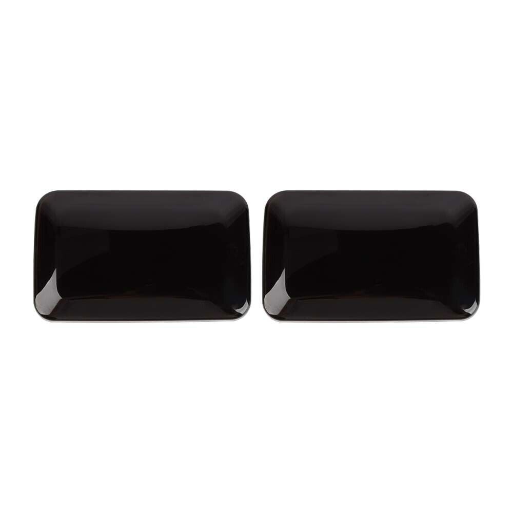 Smoked Black Front Fog Light Lamp Cover Trim For Ford F150 2015-2020 Accessories