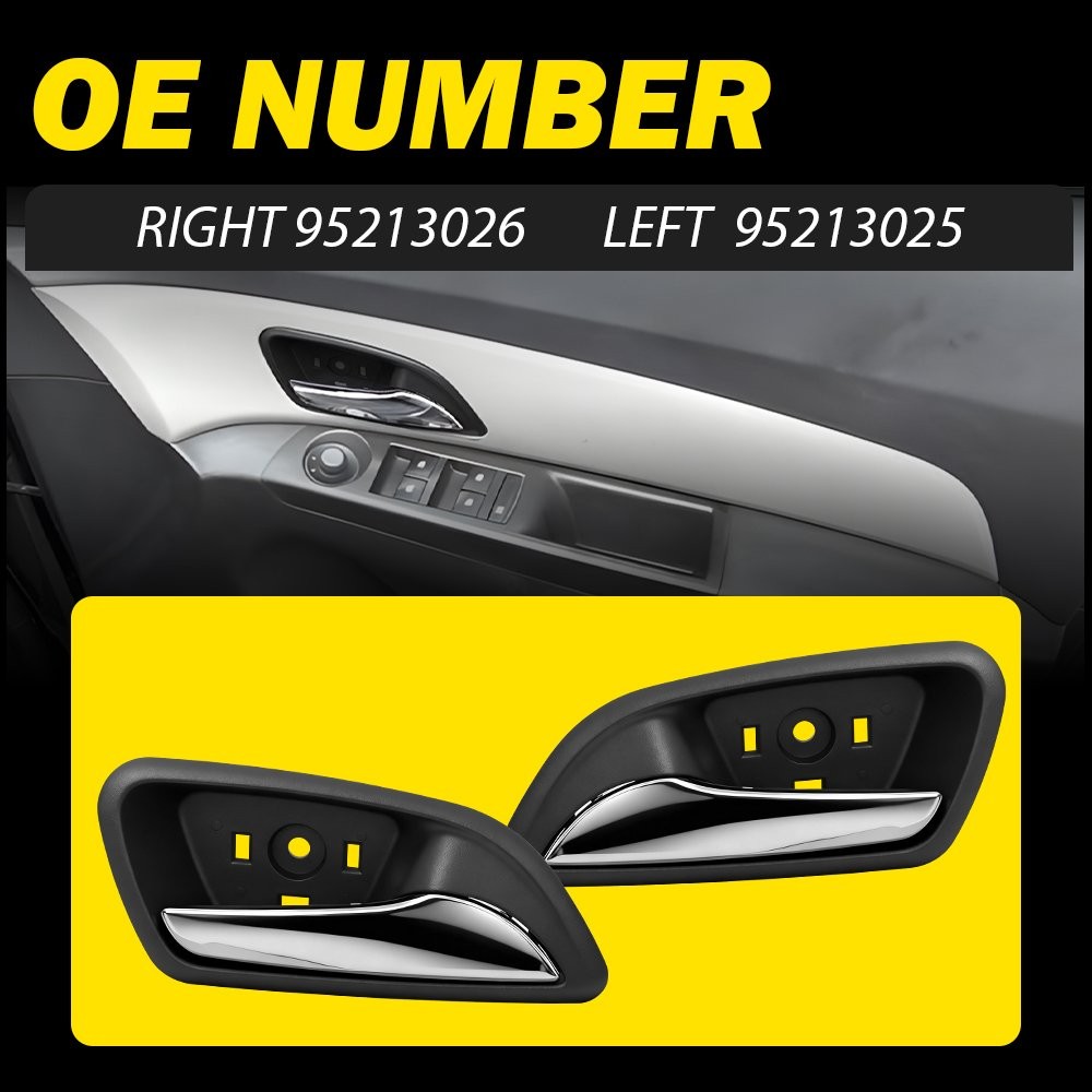 1-4X Inside Interior Door Handle Left Right Side For 2011-2015 Chevrolet Cruze A