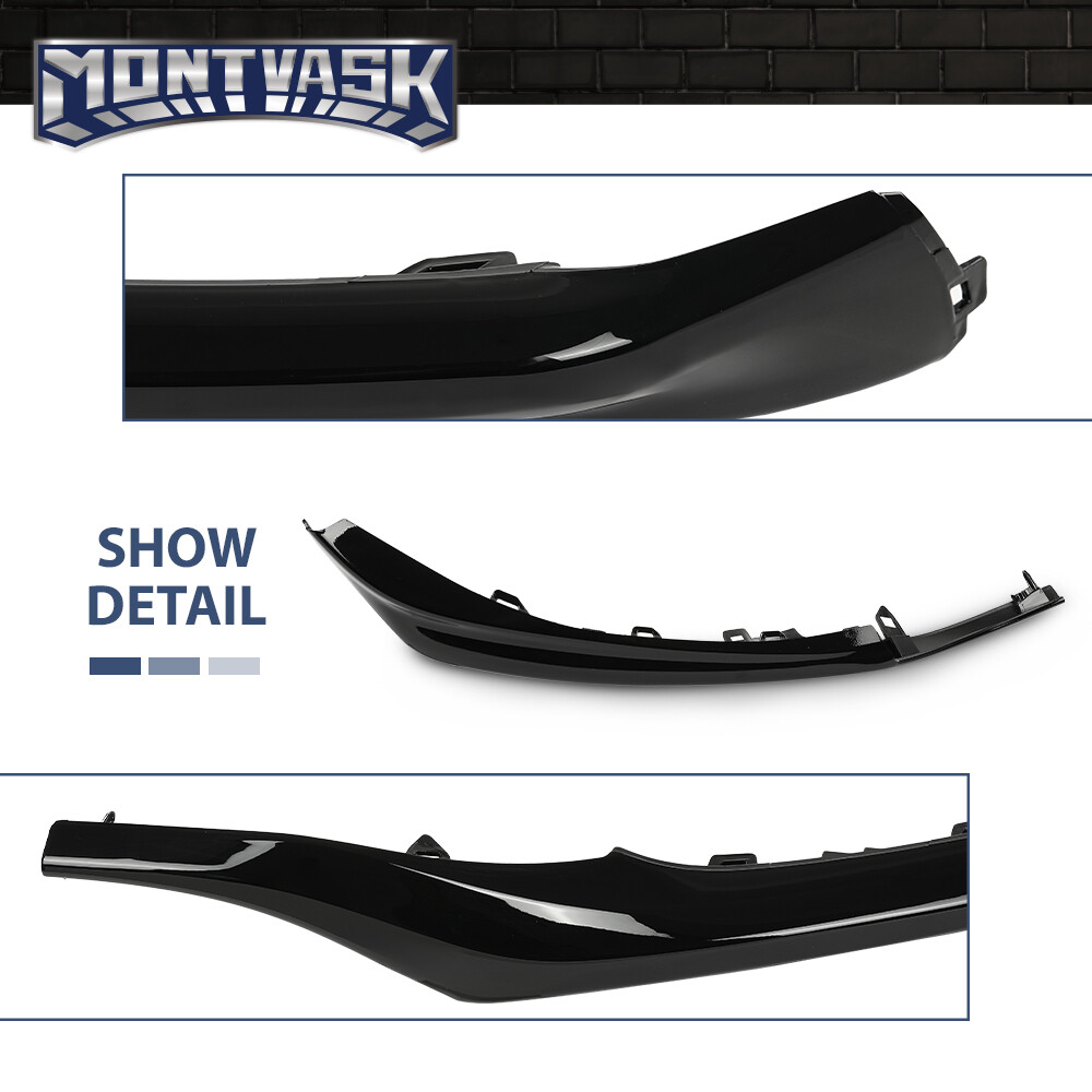 Fit For 2021-2023 Toyota Camry SE/XSE Left+Right Front Lower Bumper Trim Molding