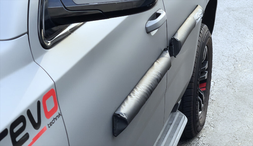 Set of 2 Car door dent protector removable magnetic prevent dents for both sides