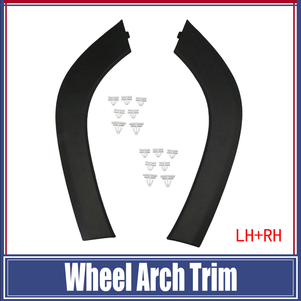 Rear Driver & Passenger Wheel Arch Trim Replacement For 2018-2024 GMC Terrain