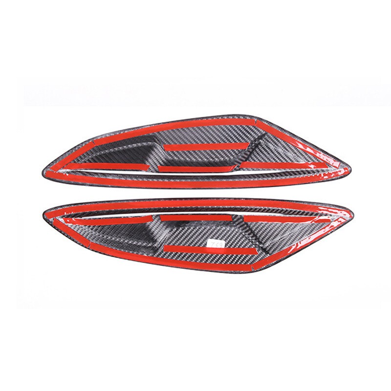 Real Carbon Fiber Front Fender Vent Cover For Bmw 840i M850i G14 G15 G16 19-22