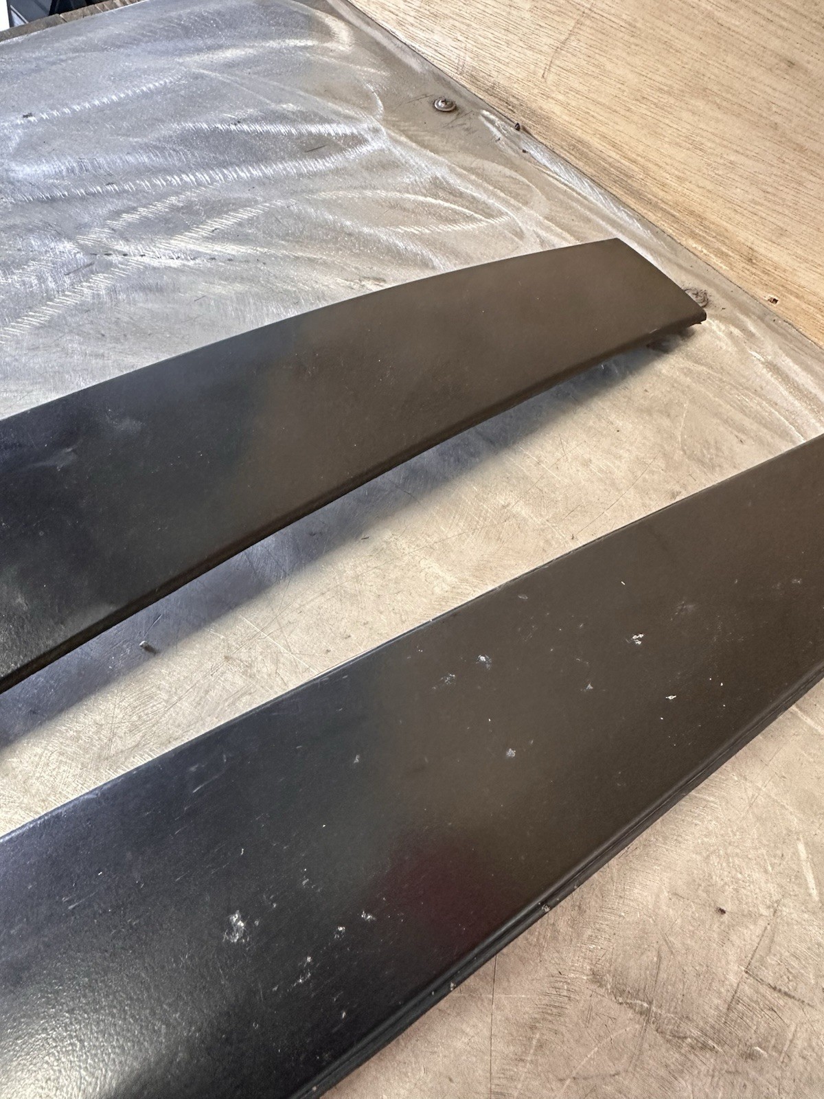 89-93 NISSAN 240SX S13 OEM EXTERIOR B PILLAR TRIM (L/R) PAIR Set Left Right