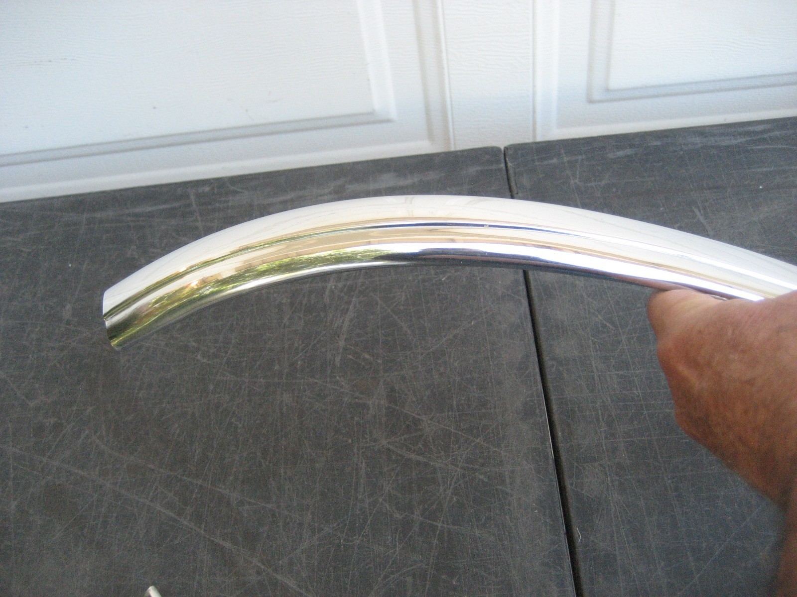 1958 BUICK WINDSHIELD MOLDING TRIM (4) PIECE-4 DOOR HARDTOP SUPER RIVIERA TRIM