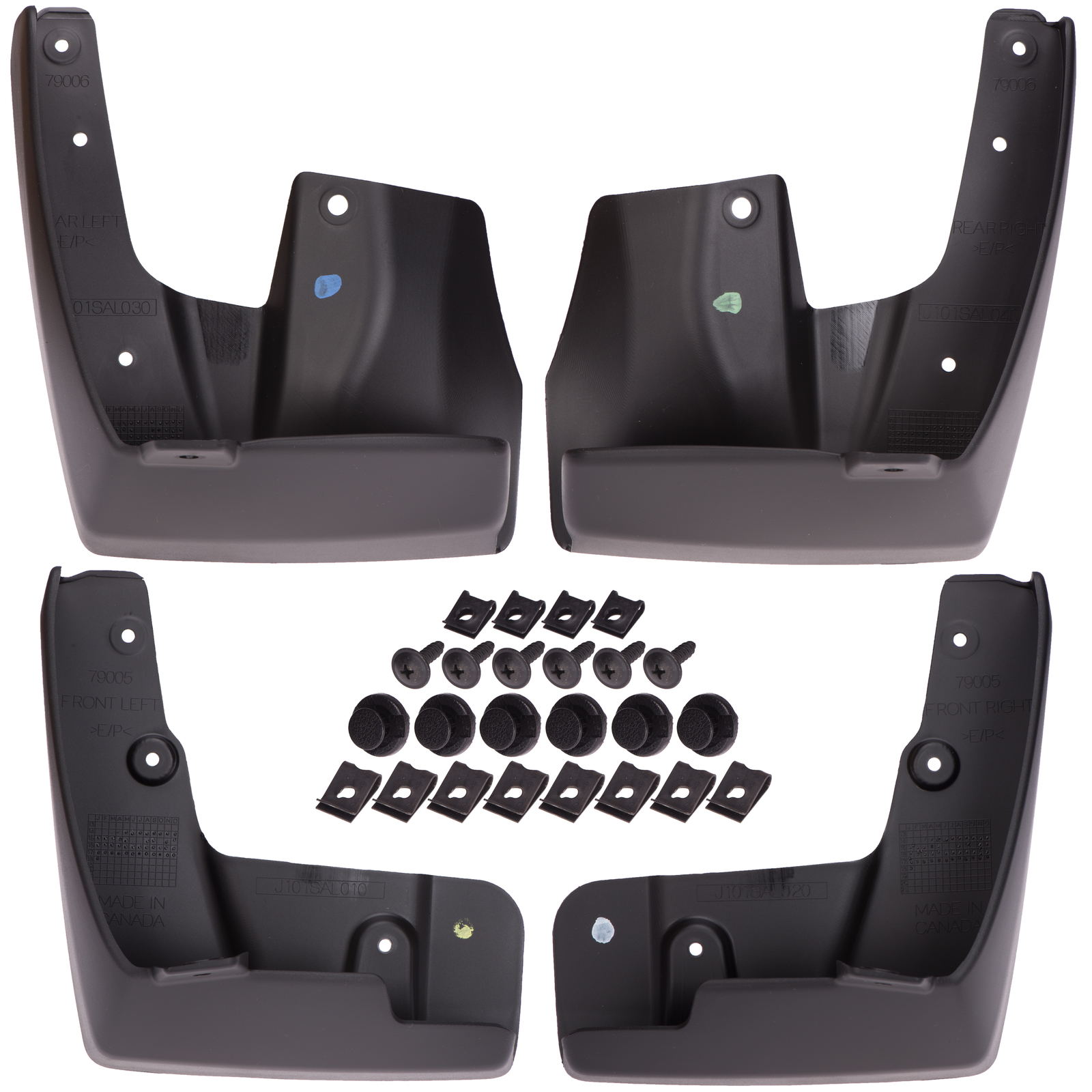 OEM 2015-2019 Subaru Outback Splash Guard Mud Flap Set of 4 NEW J101SAL350