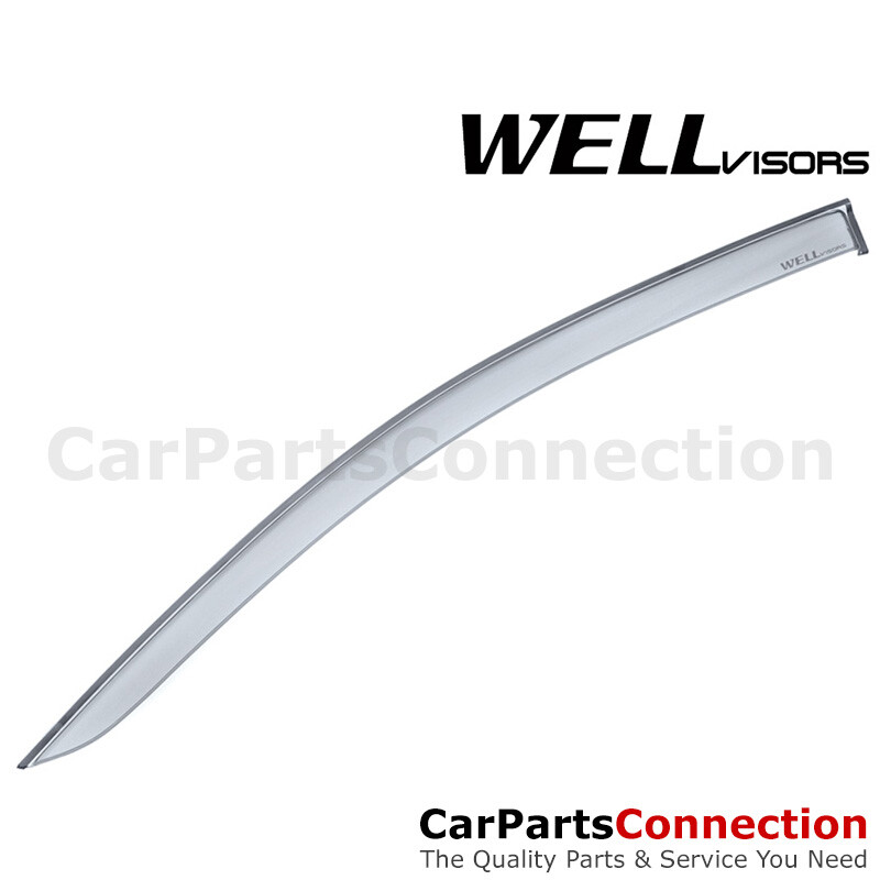 WellVisors Window Visors 16-20 Scion iA Toyota Yaris Rain Sun Wind Deflectors