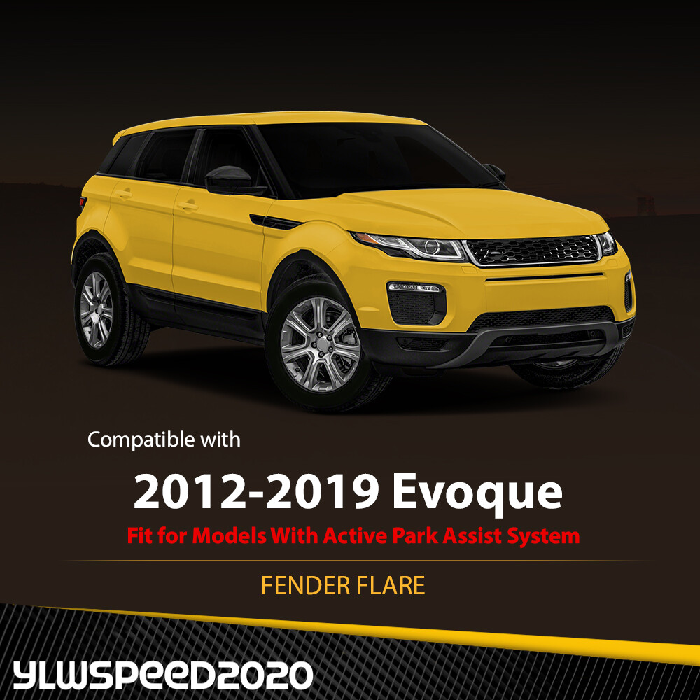 Front Fender Trim w/ Sensor Hole Right Fit For 2014-19 Range Rover Evoque