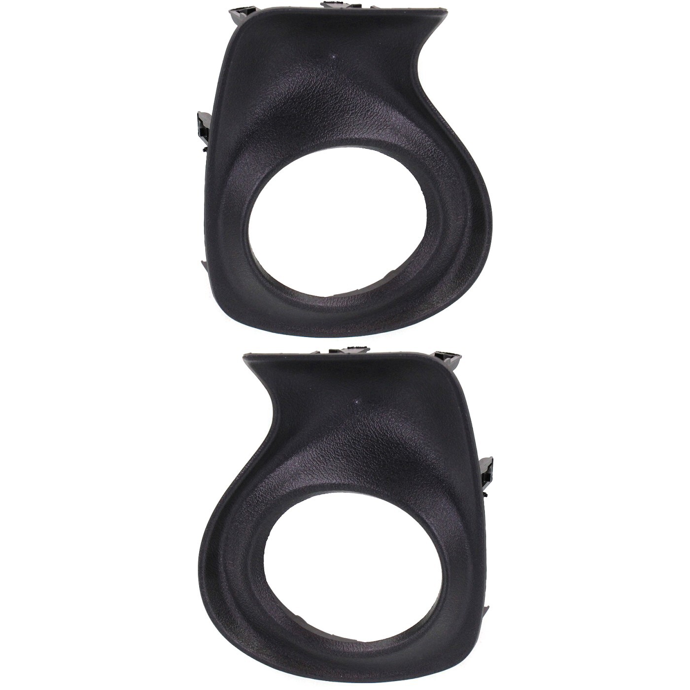 Fog Light Trim Set For 2011-2013 Lexus CT200h Left & Right w/ Fog Light Hole 2Pc