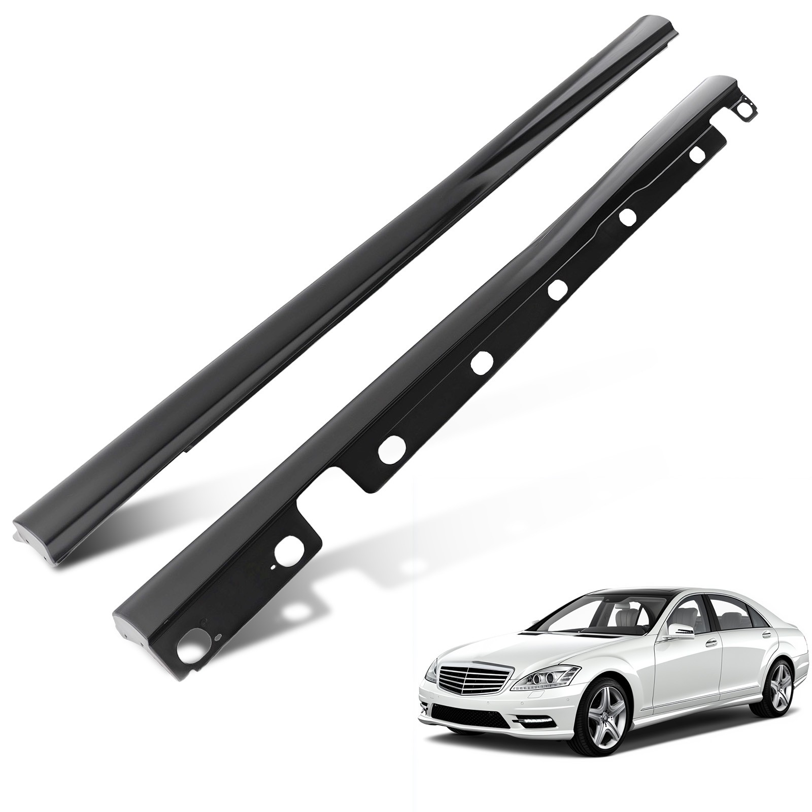 Side Skirt Rocker Panel for Benz C-Class W221 S550 S63 2007-2013 22169003409999