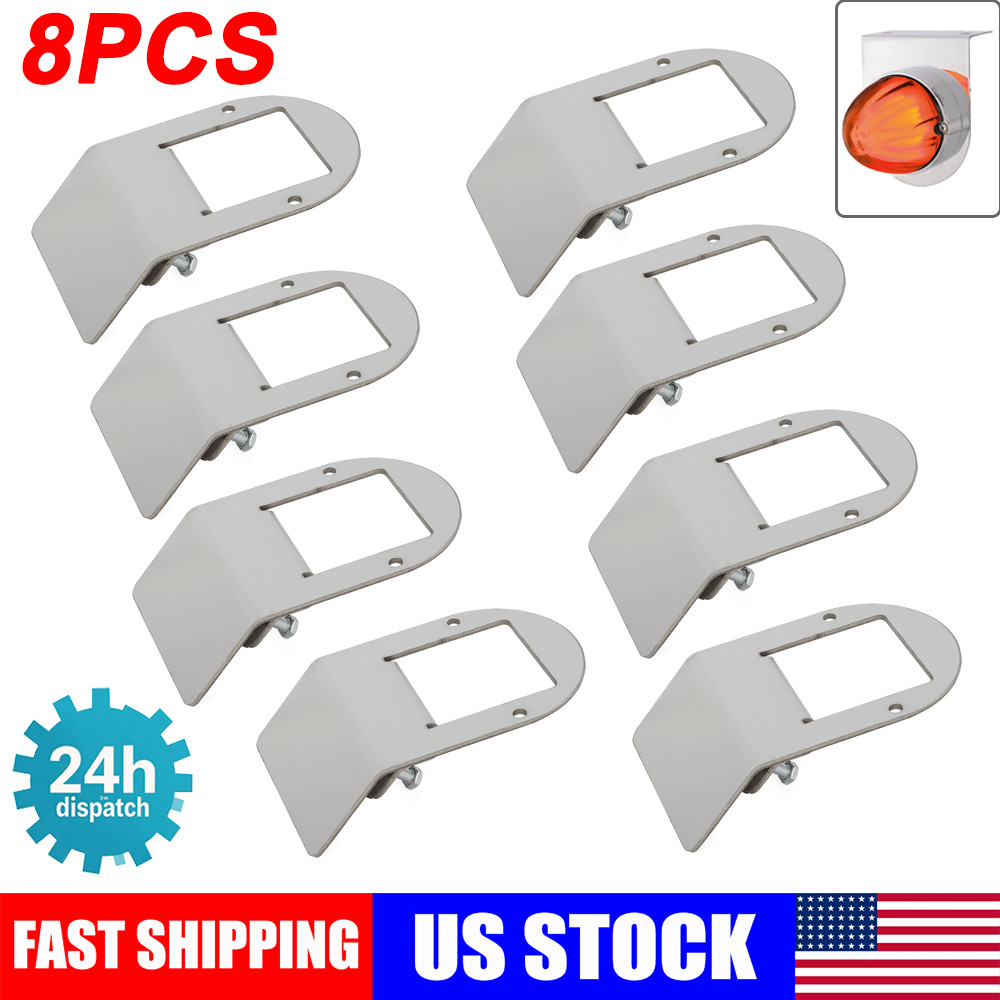 8* Watermelon Led Light Under Glow Frame Bracket Mount ONLY 304 Stainless Steel