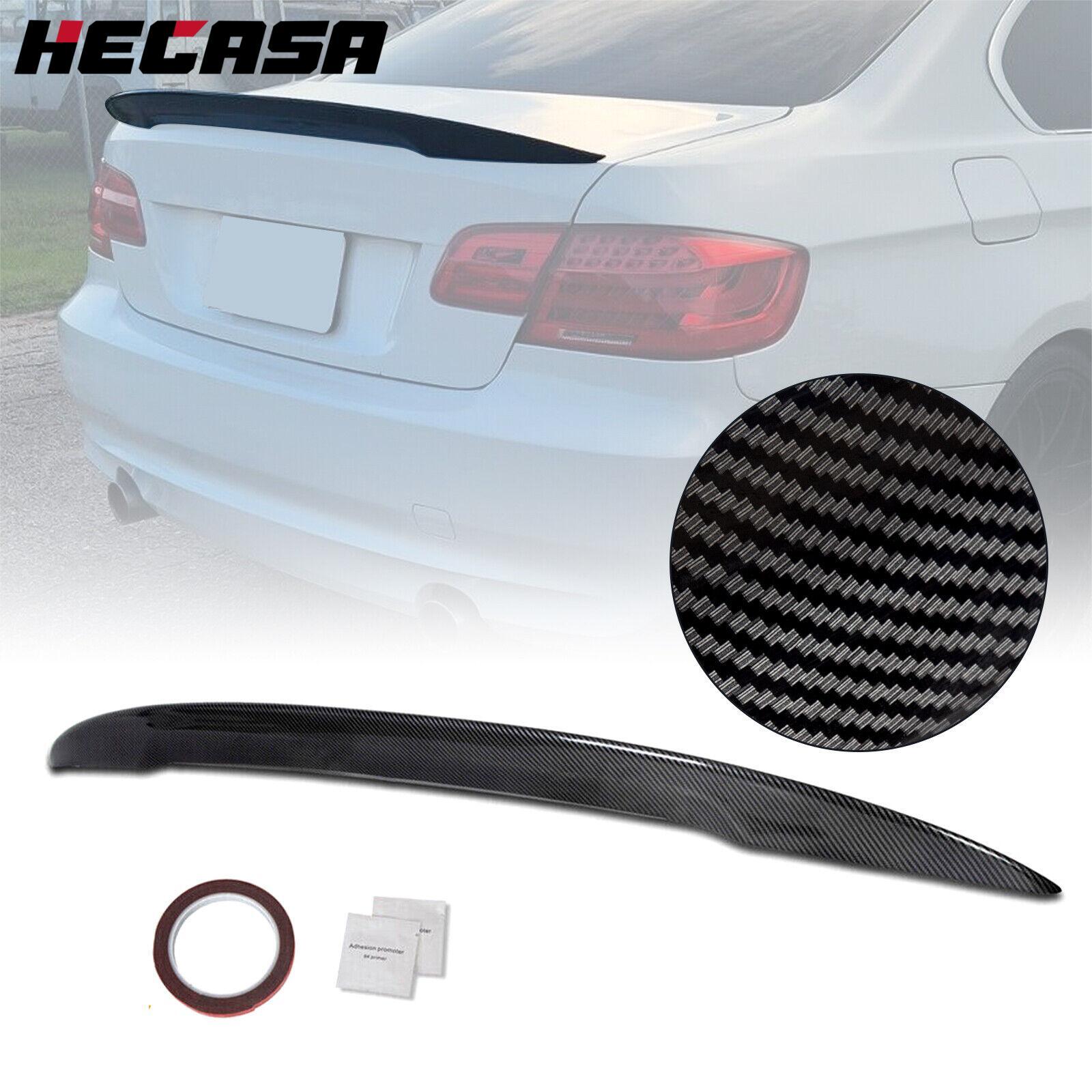 Carbon Fiber Look Rear Wing Trunk Spoiler Fits BMW E92 Coupe 328i 335i M3 07-13
