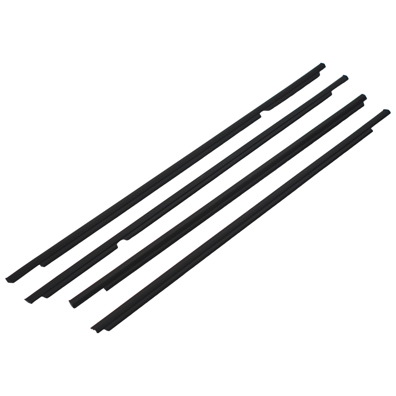 Door Window Weatherstrip Moulding Trim Seal Belt For 2003-2008 Toyota Corolla