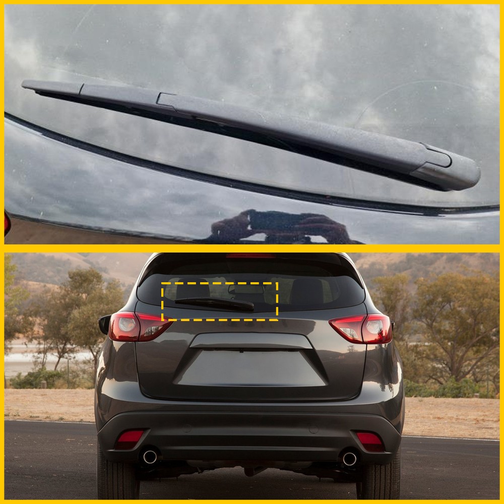 1-10Set Rear Windscreen Wiper Arm w/ Blade For MAZDA CX5 2013-16 Back Windshield