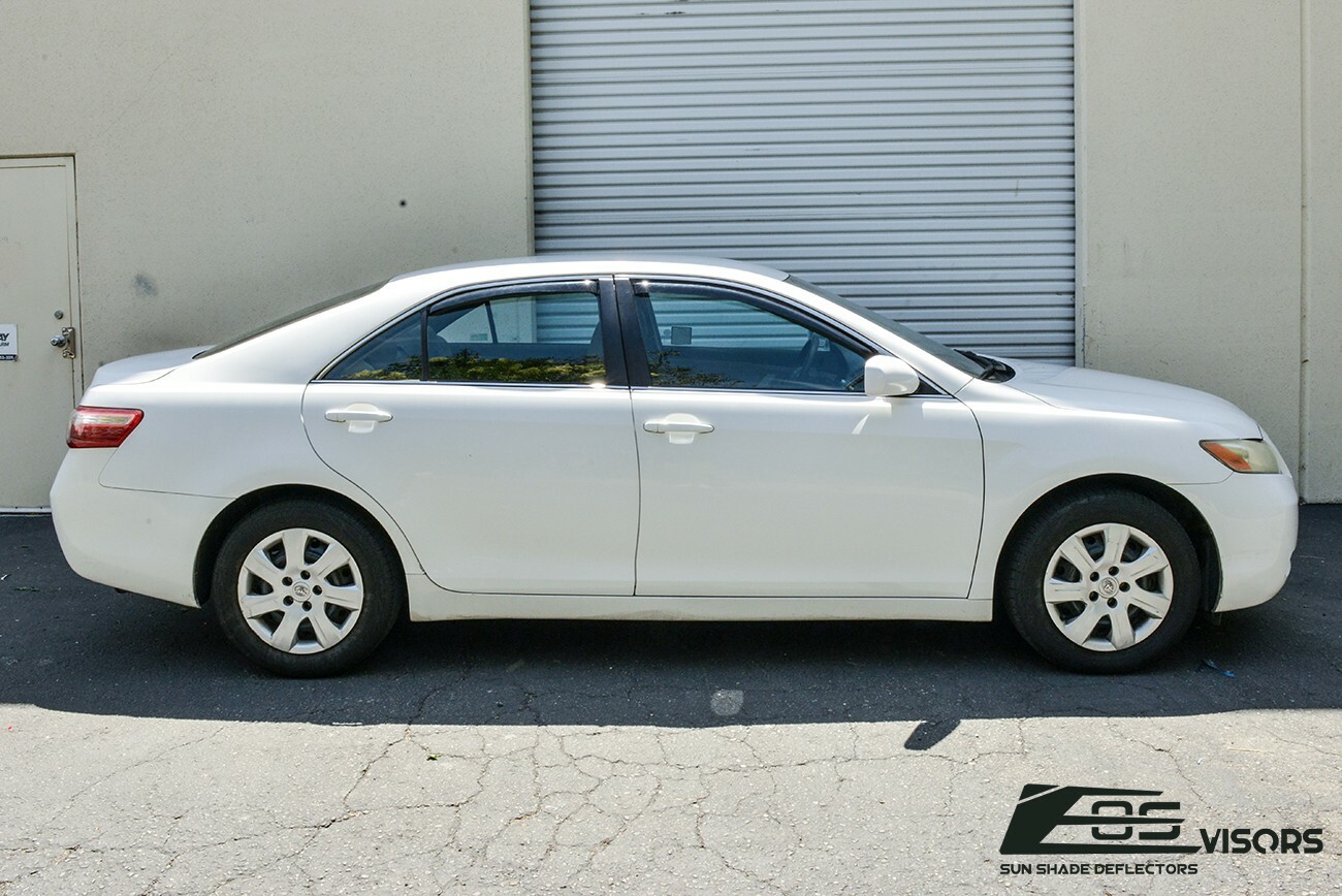 EOS Visors For 07-11 Toyota Camry JDM In-Channel Side Vents Window Rain Guards