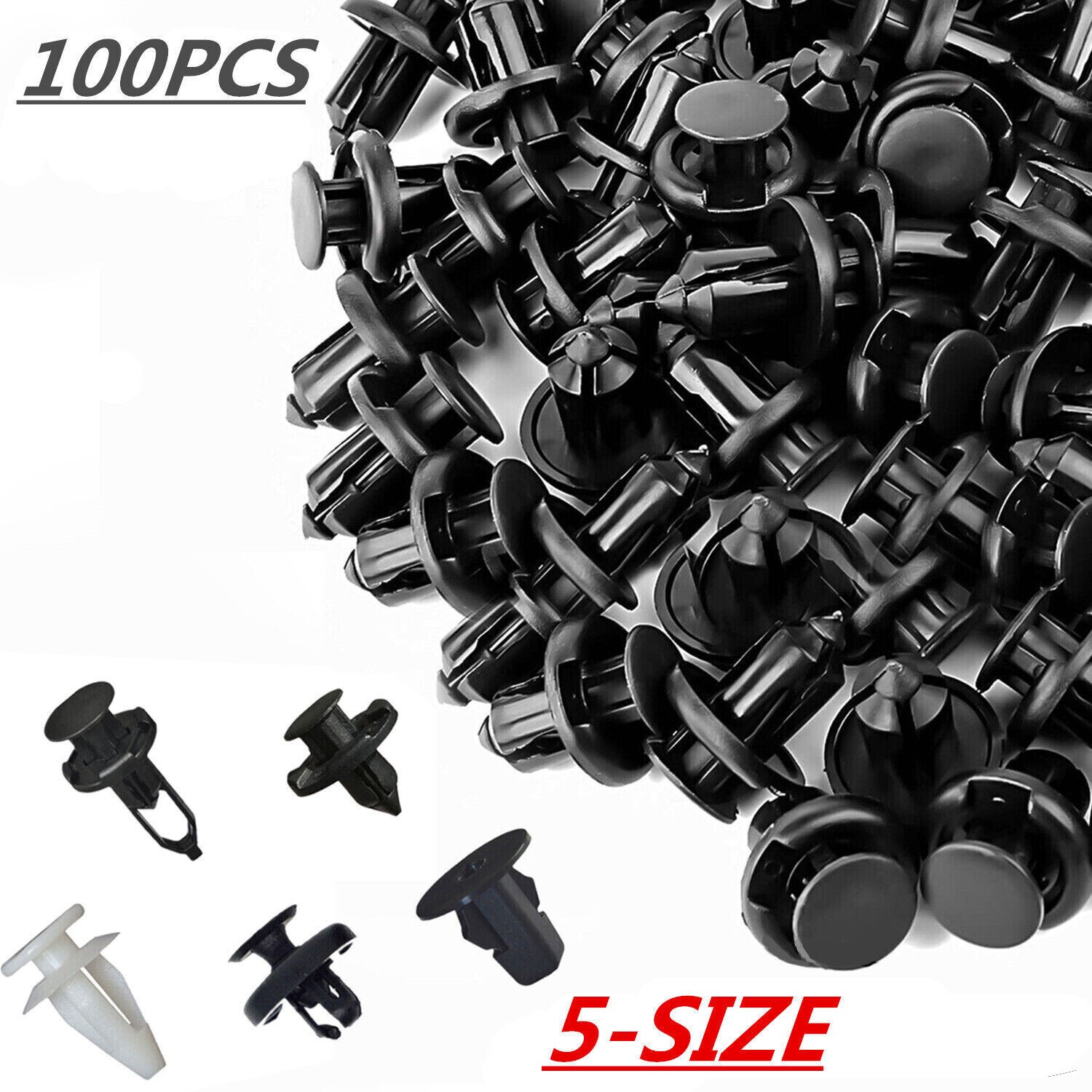 For Toyota Car Fixing Fastener Bumper Fender Liner Push Type Retainer Clips Kit
