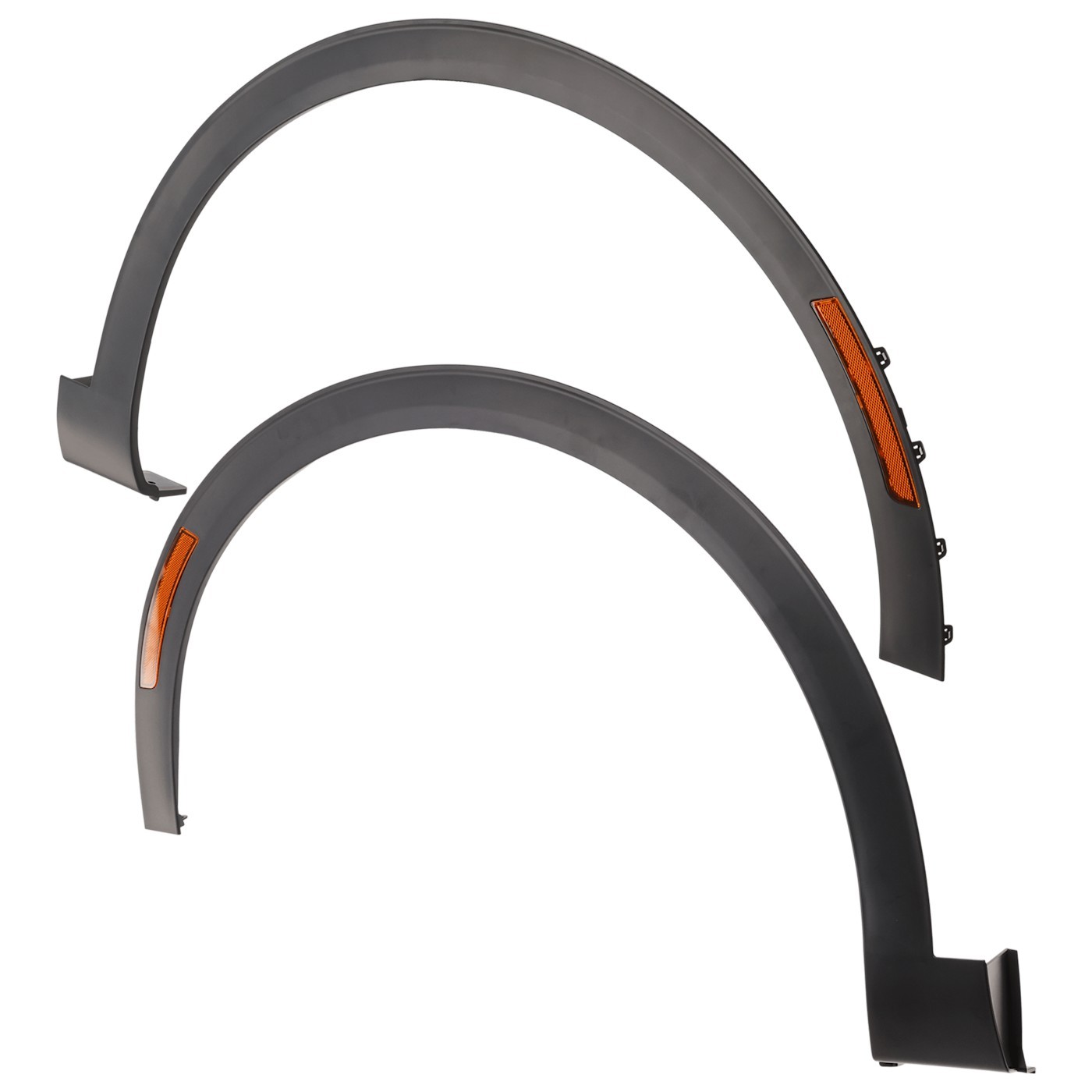 Set of 2 Fender Flares Moulding Trim Wheel Opening Molding Left & Right Pair