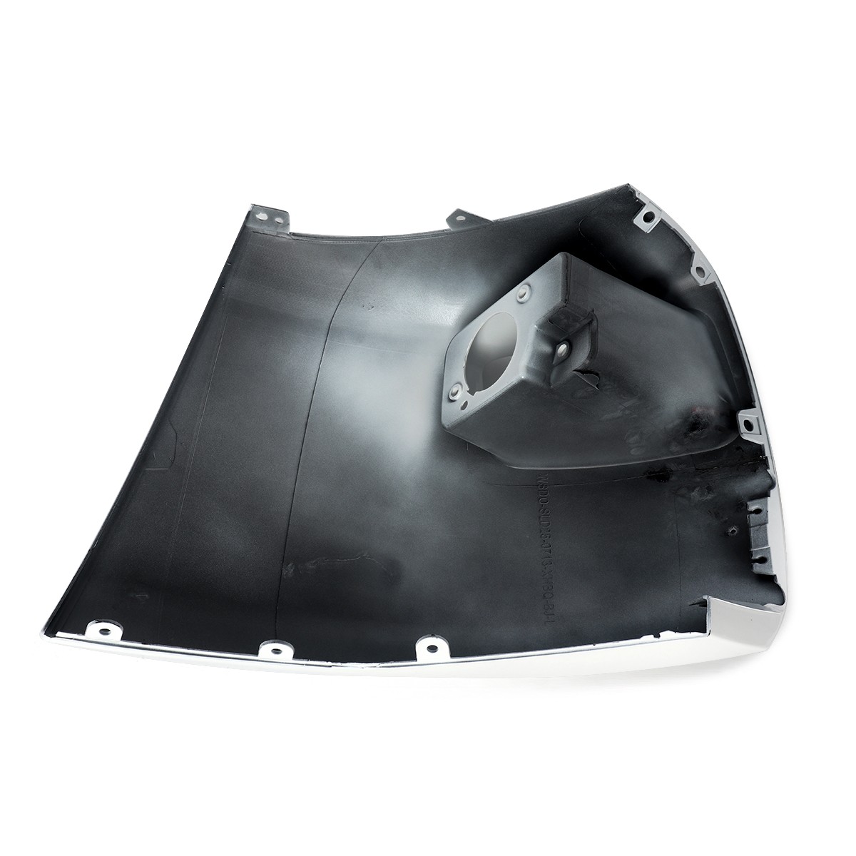 Summit White Front Bumper End Caps w/ Fog Light Hole For Silverado 1500 2007-13
