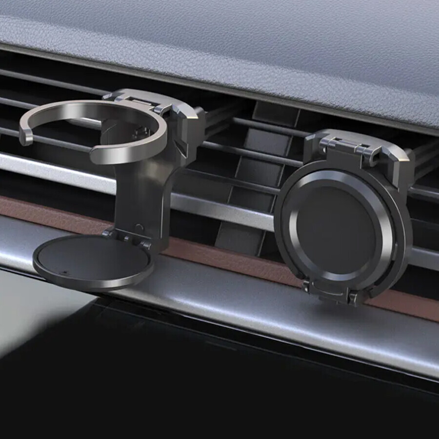 Car Air Vent Drink Cup Bottle Holder Foldable Water Bottles Drink Rack Stand
