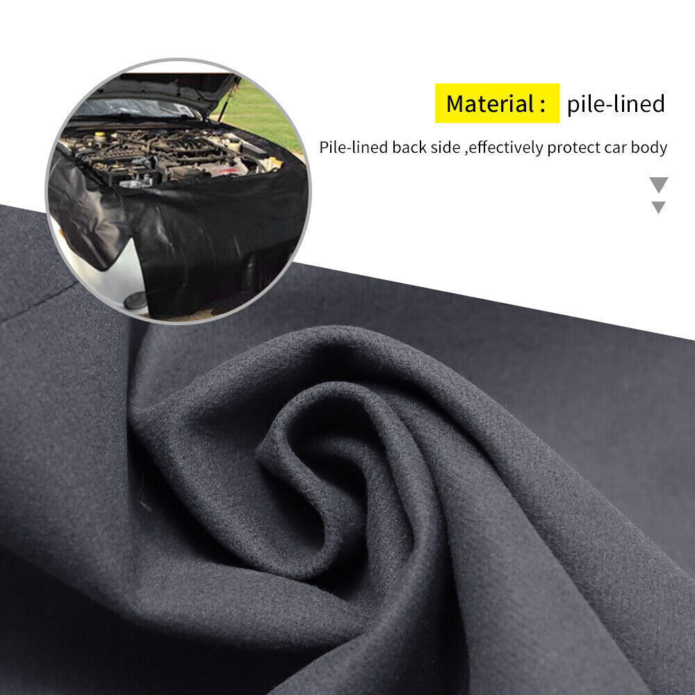 3 Pcs/Set Heavy Duty Magnetic Fender Cover Mechanic Car Work Mat Cover Protector