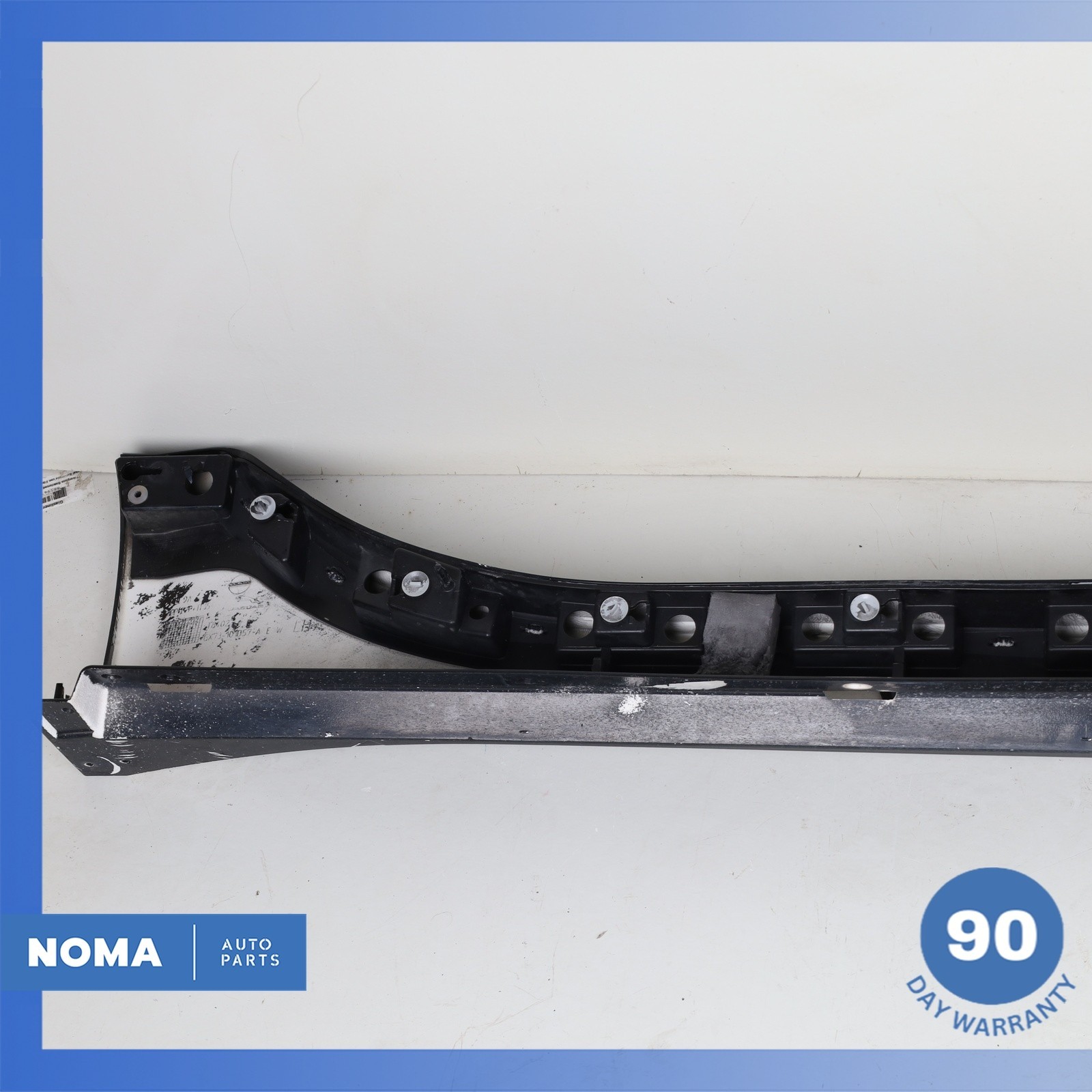 17-20 Jaguar X760 XE Left Driver Side Skirt Rocker Molding Panel Black OEM