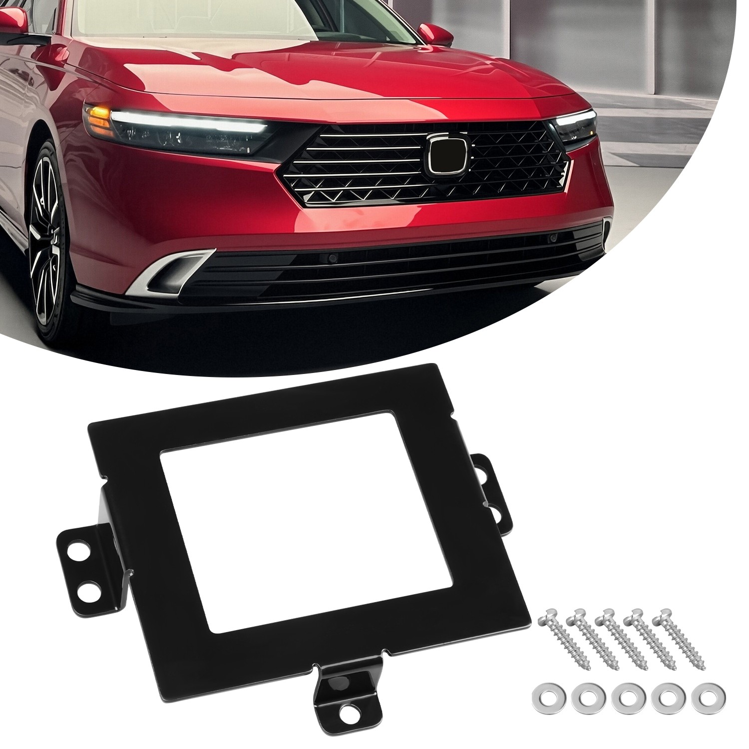 For Honda Accord 2023 2024 2025 Anti Theft Radar Sensor Protector Cover Bracket