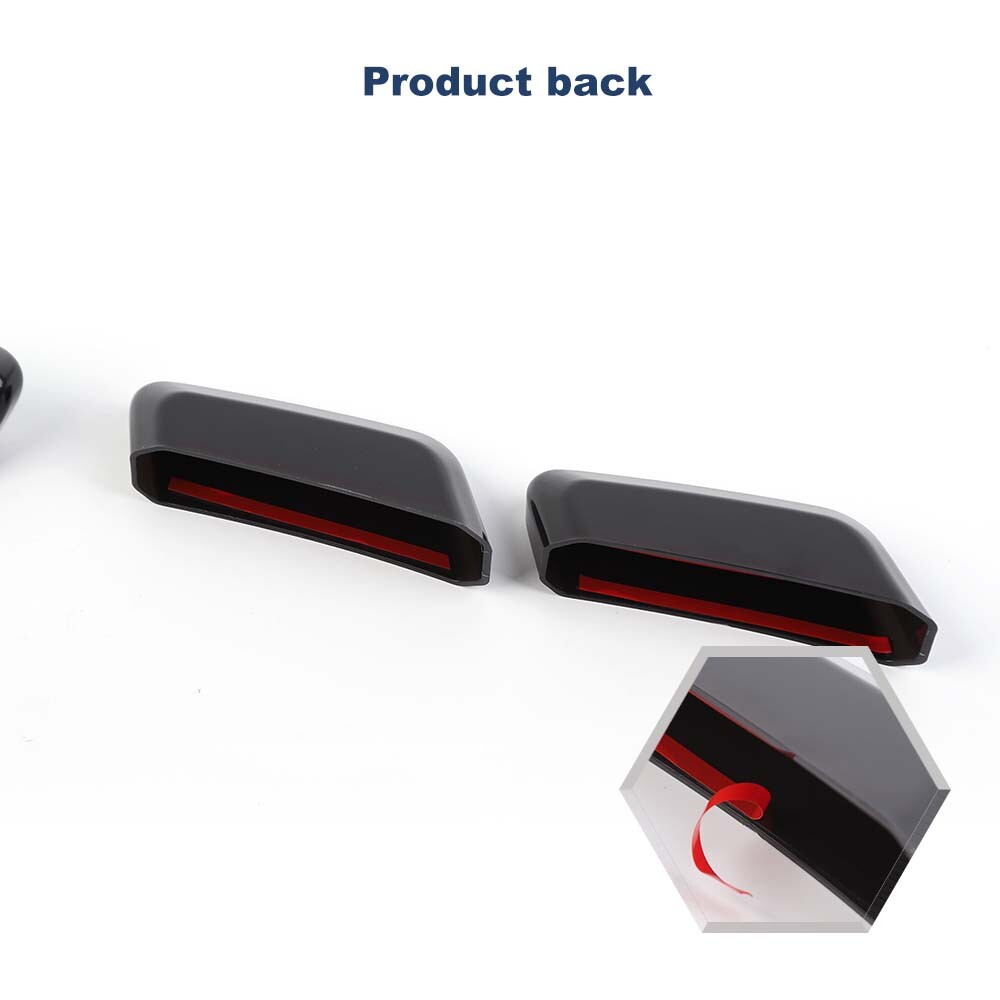 SmokedBlack Wheel Eyebrow Signal Light Cover Accessories For Ford F150 Raptor21+