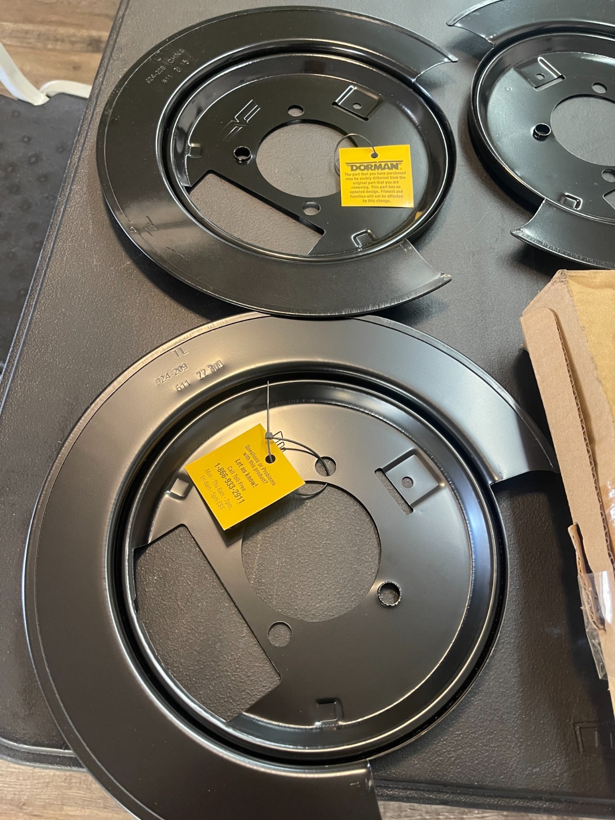 Brake Dust Shield Pair (2 Set)