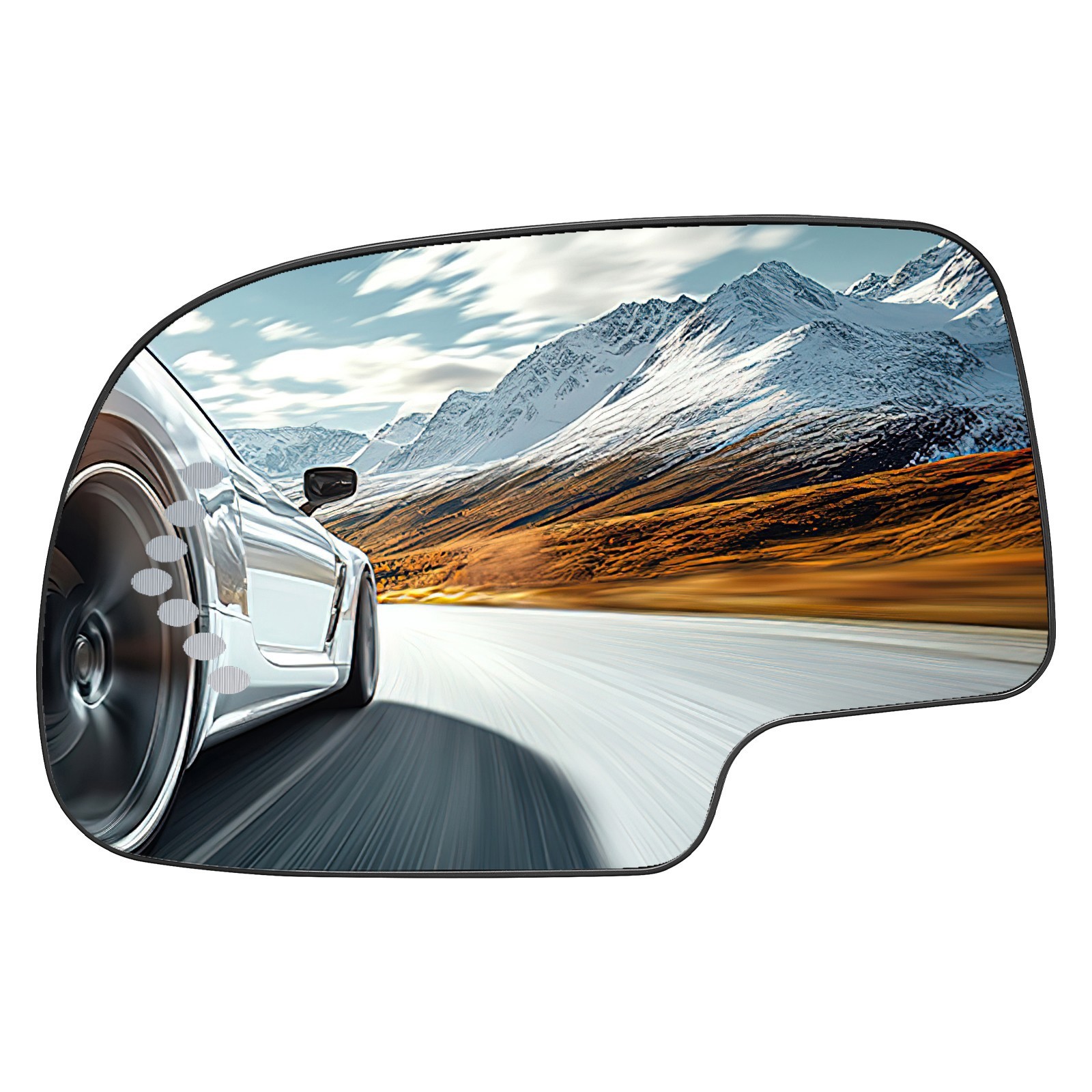 Right/Left Side Turn Signal Mirror Glass For 2003-2006 Chevrolet Suburban 1500