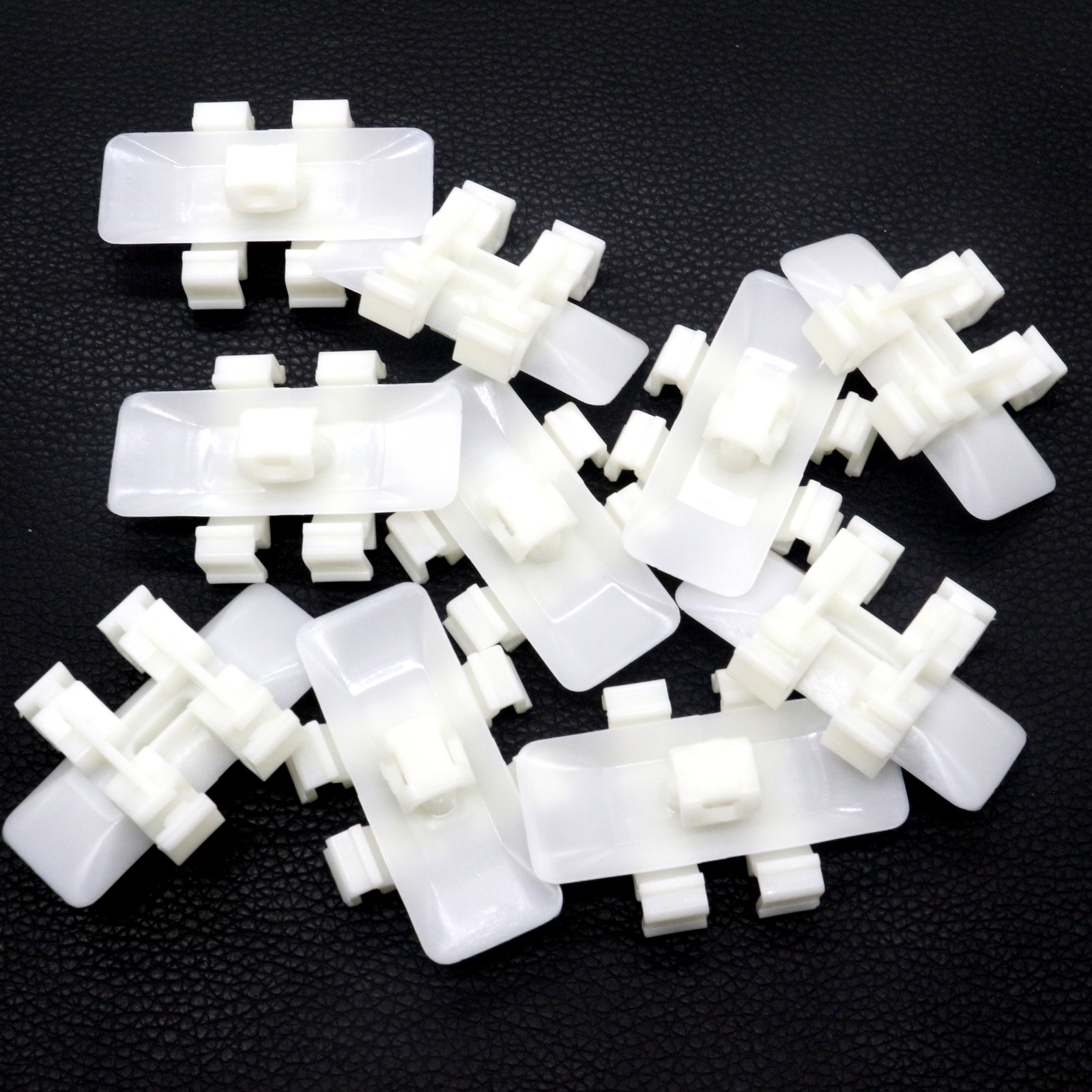 Set Of 10 Body Side & Front Or Rear Door Molding Retainer Clip For Mercedes Benz
