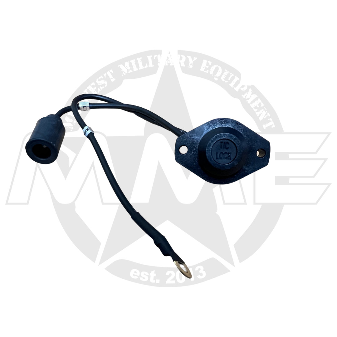 BLACK Transfer Case “Lock” Indicator Light for Humvee/HMMWV