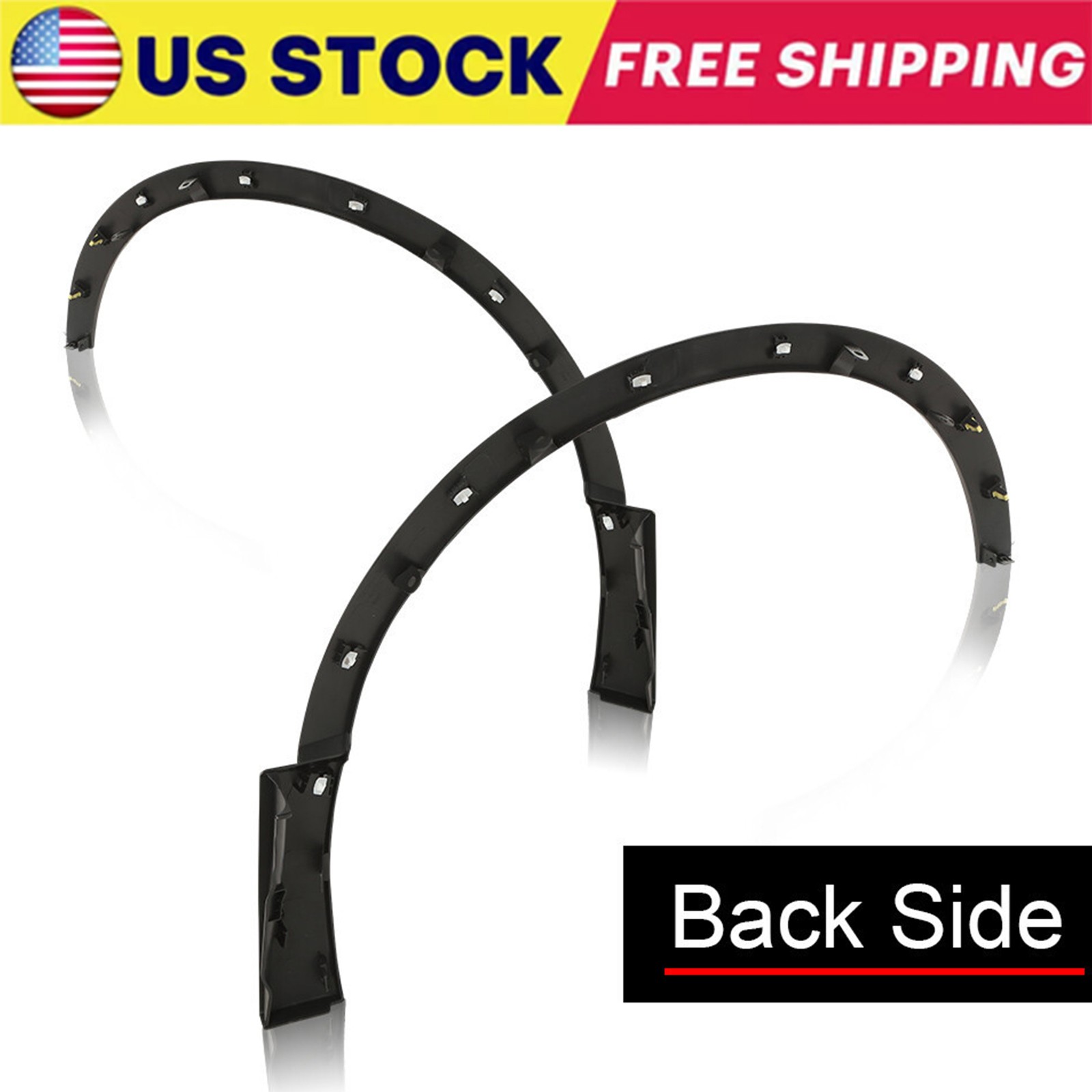 Front Left+Right Fender Trim Wheel Arch Molding Fit For 2017-2022 Honda CR-V CRV