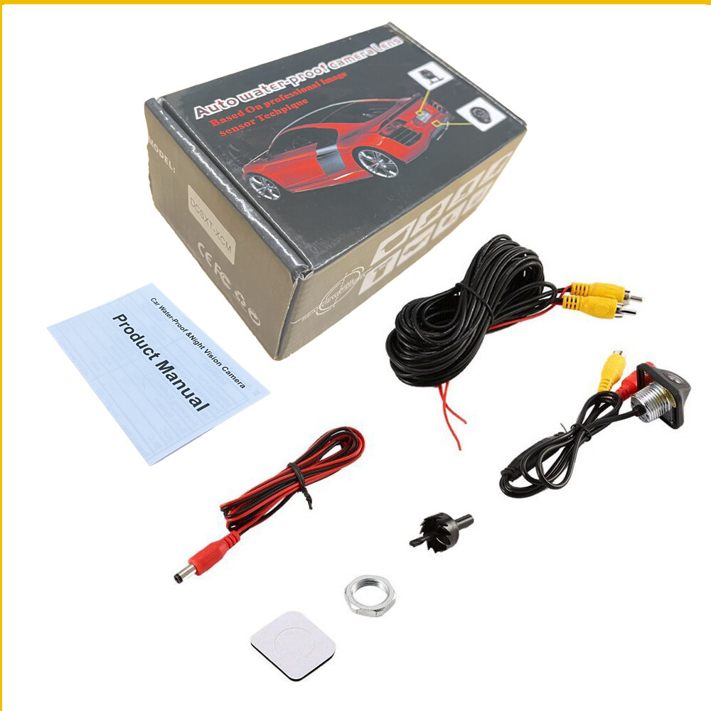 Car Rear View Reverse Camera Parking Backup Cam HD Night Vision Waterproof 170°