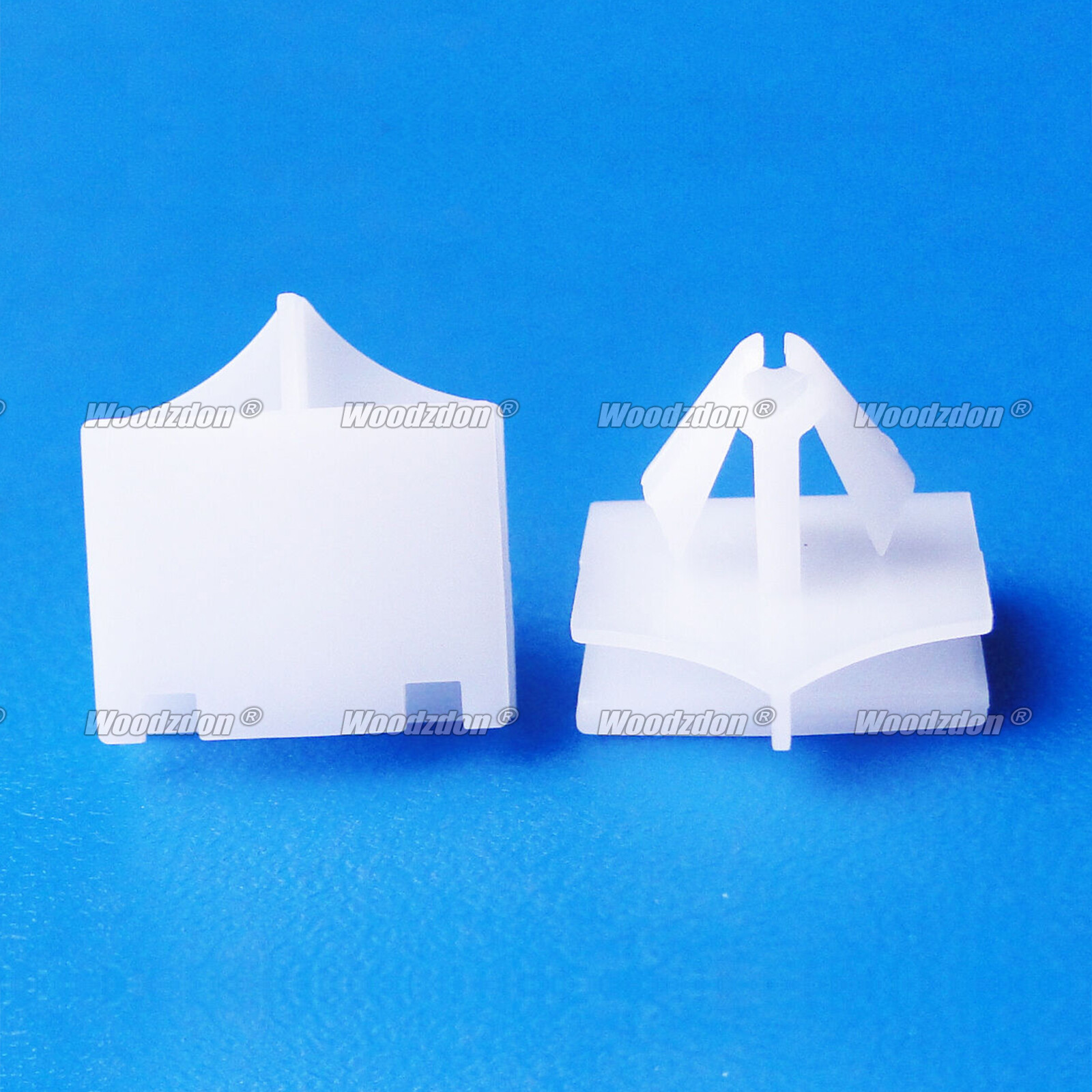 25x Rocker Panel Moulding Clip White Nylon Retainer For Cadillac For GM 15236894