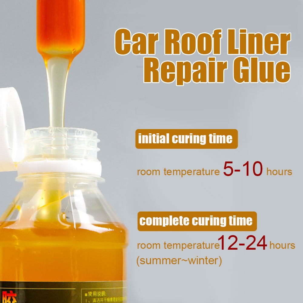 100ml Fast Dry Glue Liquid Car Roof Liner Repair Glue Car Interior Accessories