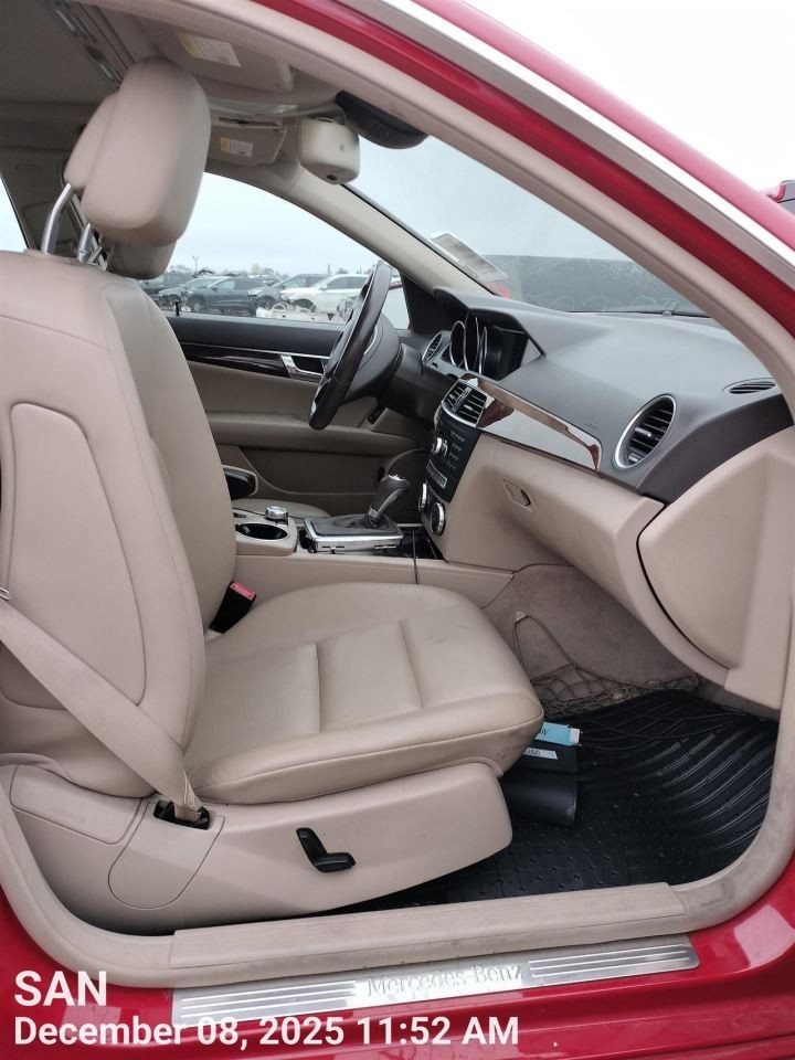 LEFT REAR DOOR MOULDING OEM 2010 MERCEDES-BENZ C250 204 730 01 80