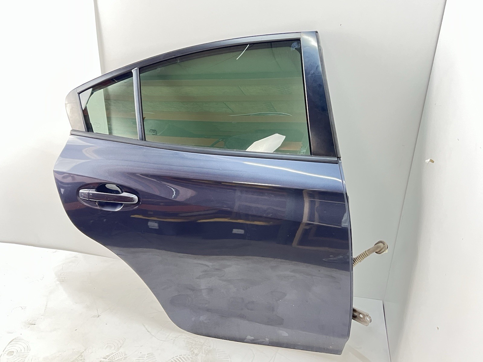 2017-2023 SUBARU IMPREZA REAR RIGHT PASSENGER SIDE DOOR ASSEMBLY K6U GRAY OEM