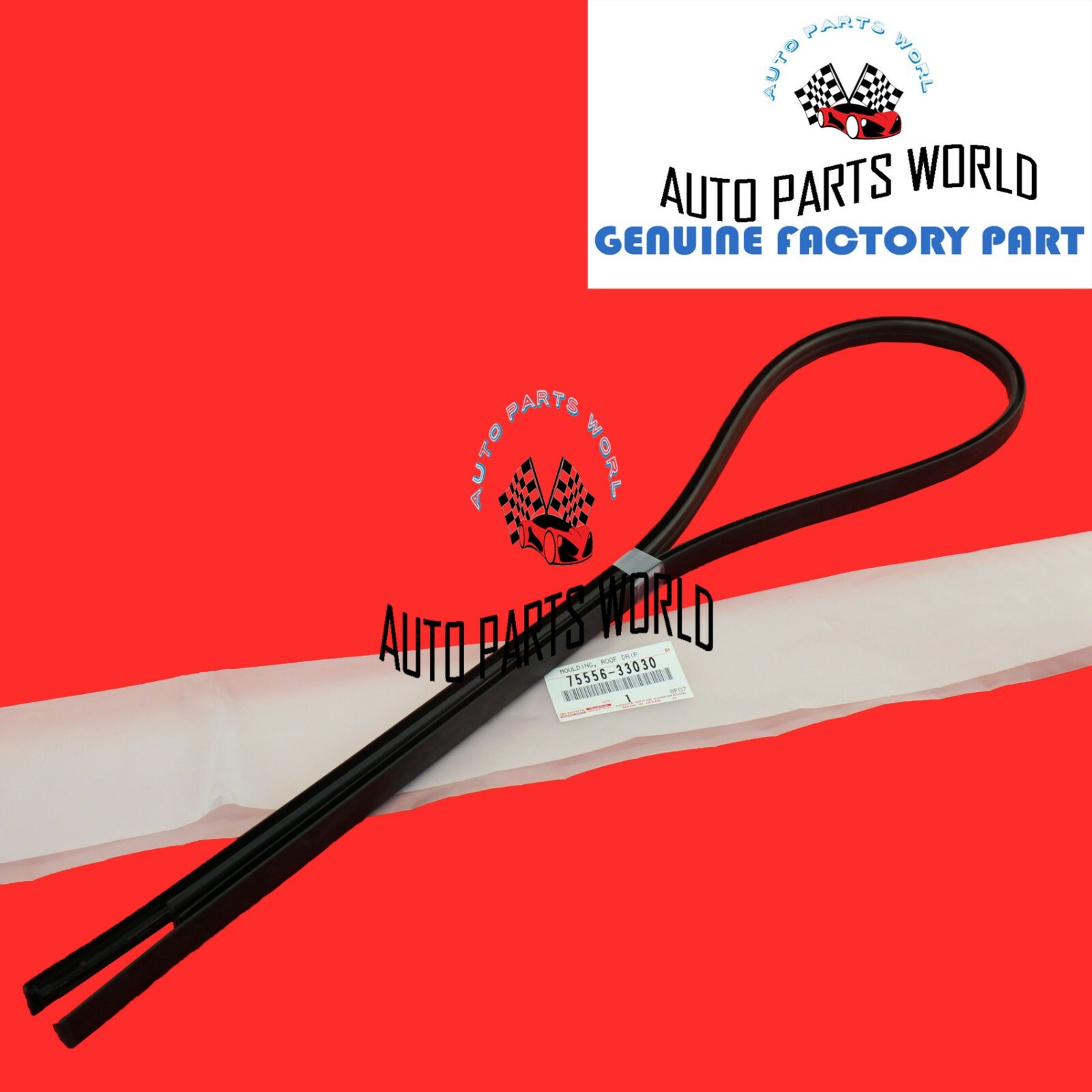 GENUINE TOYOTA 07-11 CAMRY CENTER LEFT ROOF DRIP FINISH MOULDING 75556-33030