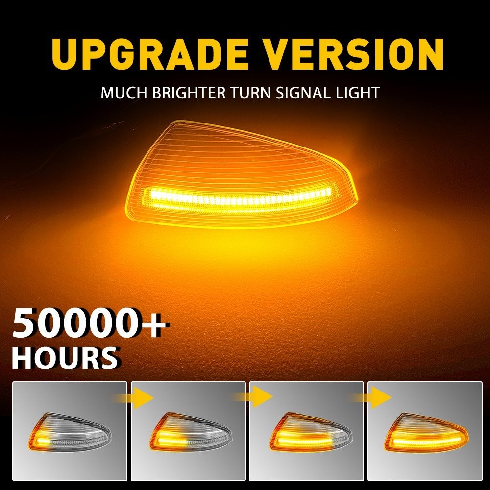 For Mercedes Benz W204 S204 A2048200721 A2048200821 Mirror Signal Light