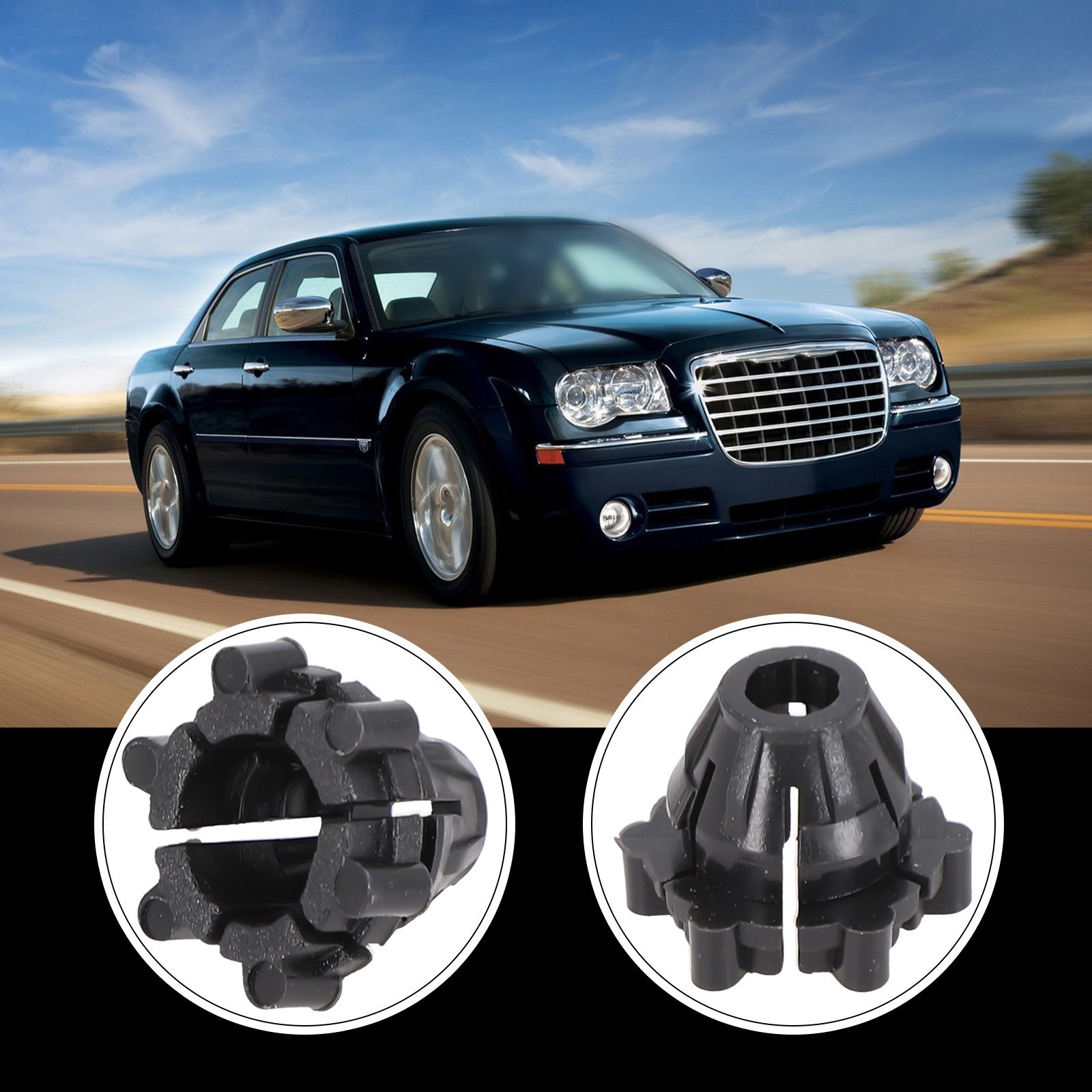 High quality Plastic BALL STUD RETAINER for CHARGER 0508 & For CHALLENGER 0815