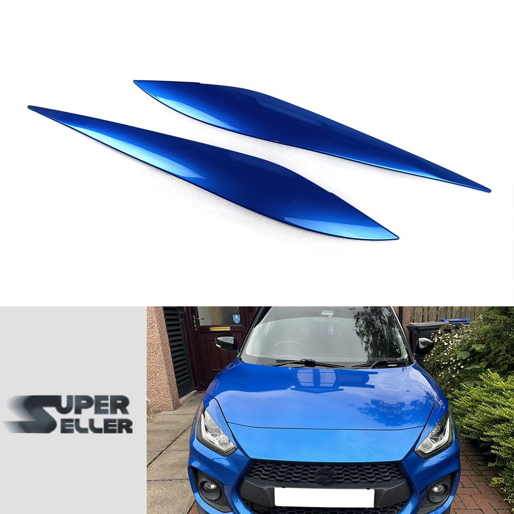 2023 Fits Suzuki Swift 3rd Hatchback Front Headlight Eyelid Trim Painted #ZWG