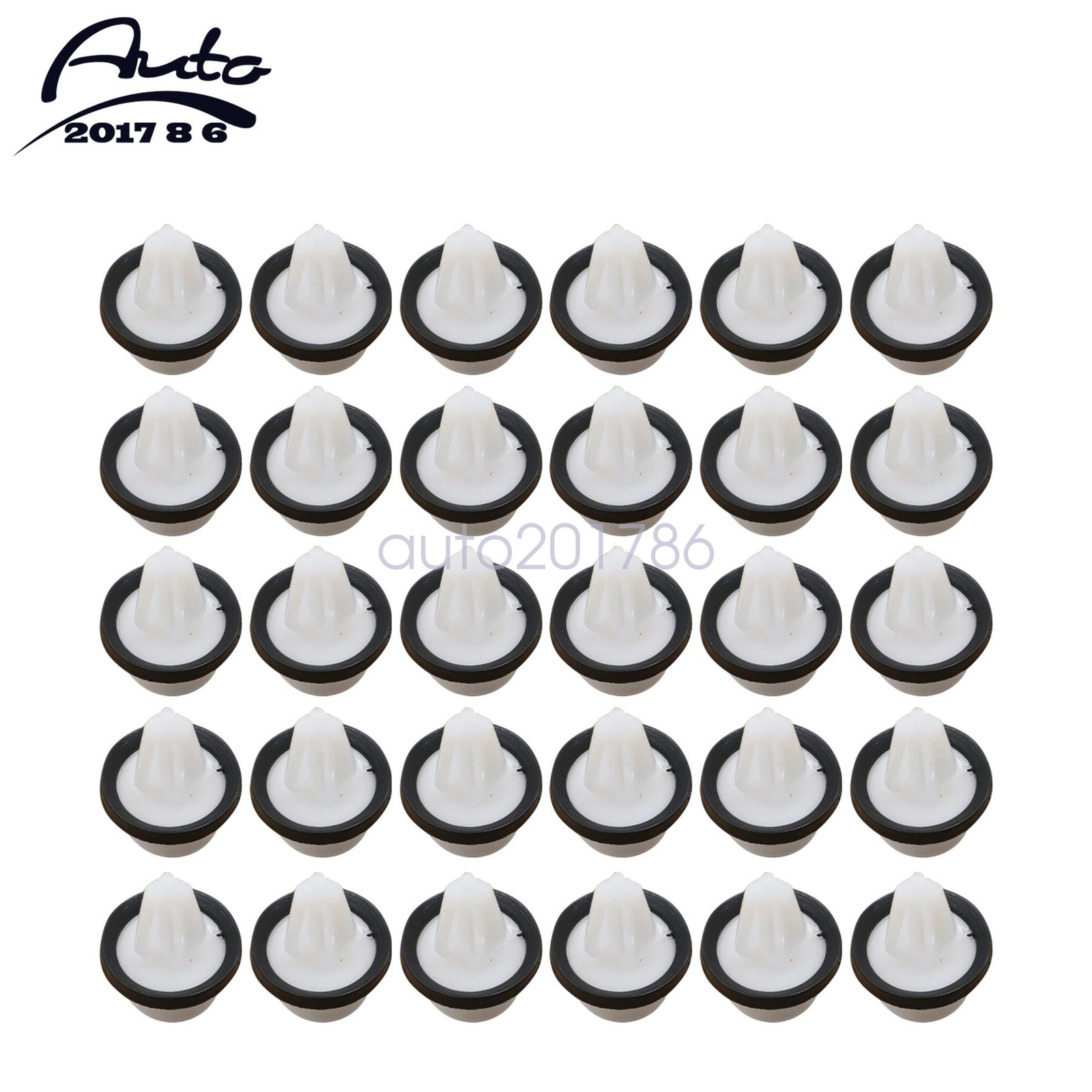 30x Door Panel Clips W713297S300 For F-150 F-250 F-350 Ranger EcoSport Edge