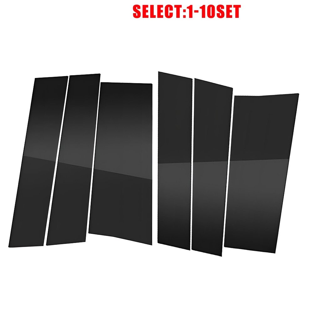 Glossy Black Pillar Posts Trim Kit Cover For Honda Odyssey 2011-2017 6-60X