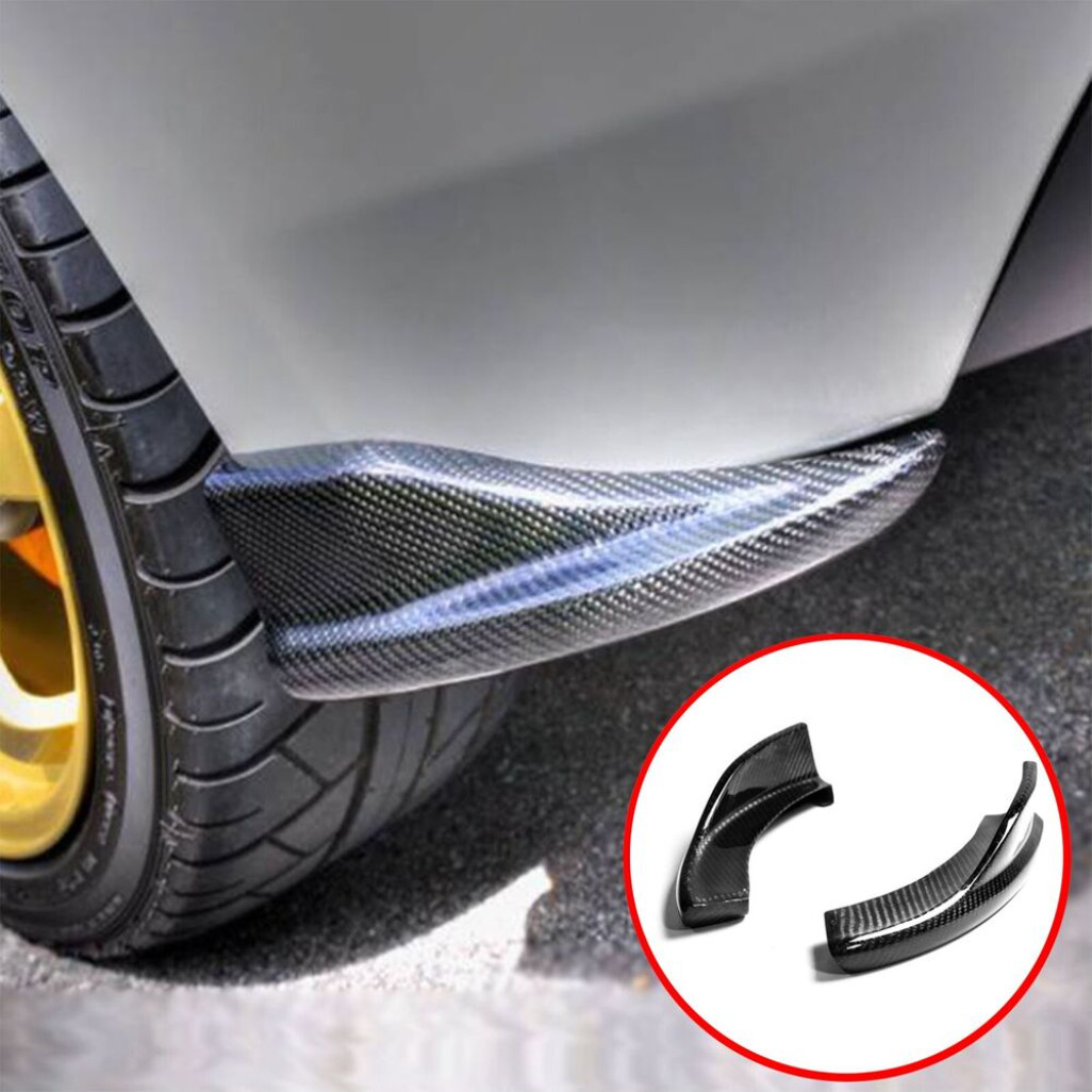 For Hyundai Veloster 2011-17 3K Carbon Fiber Rear Bumper Lip Spoiler Cover Mold