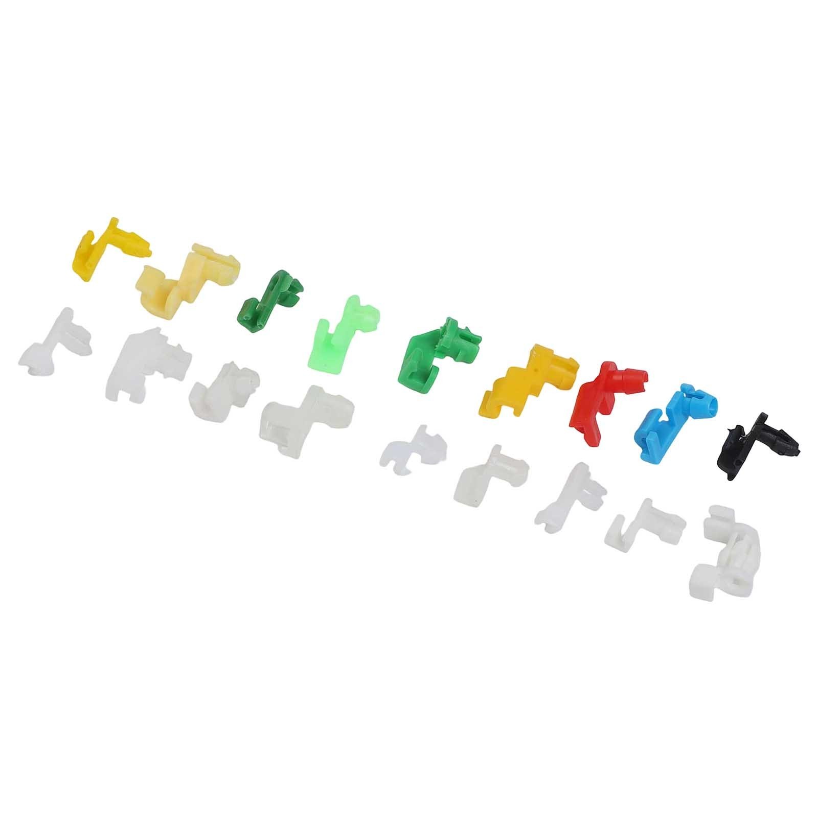 Simple Installation Door Lock Rod Clips Assorted Car Wire Clips Pack of 160